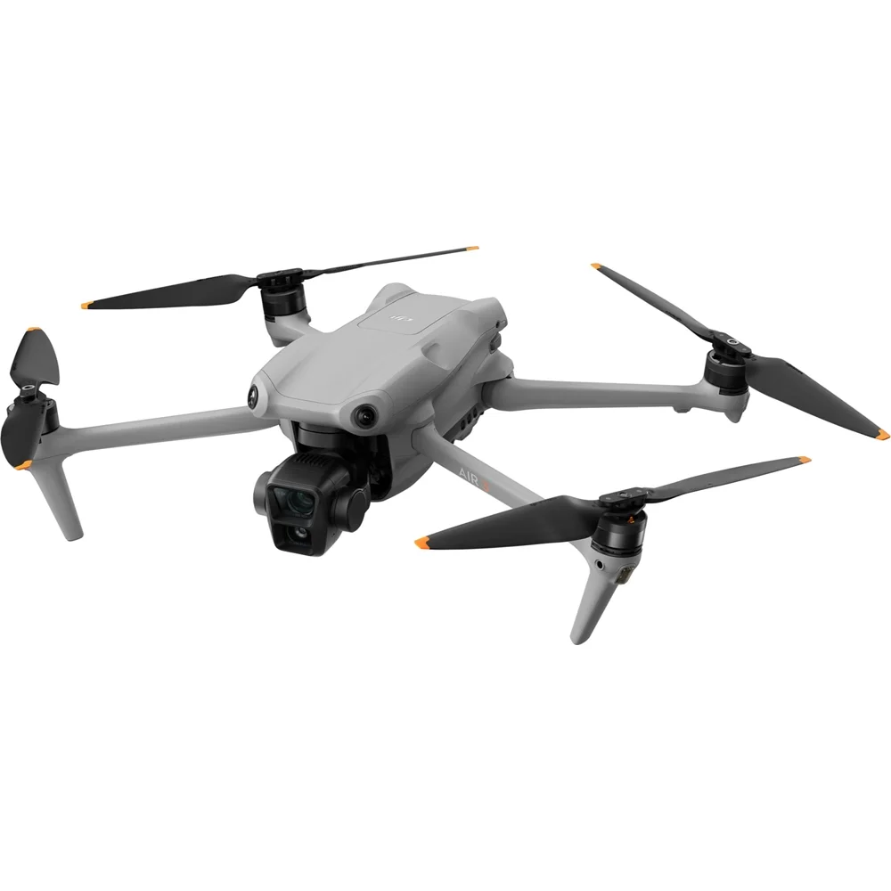 DJI Air 3 Fly More Combo with DJI RC 2 (Screen Remote Controller), Drone with Medium Tele and Wide-Angle Dual Primary Cameras, 4K HDR, 46-Min Max Flight Time, 48MP, 2 Extra Batteries - (Open Box)