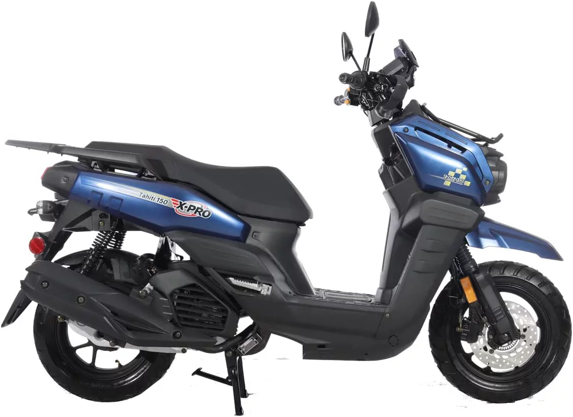 X-Pro Brand New 150cc Gas Moped Scooter, 12