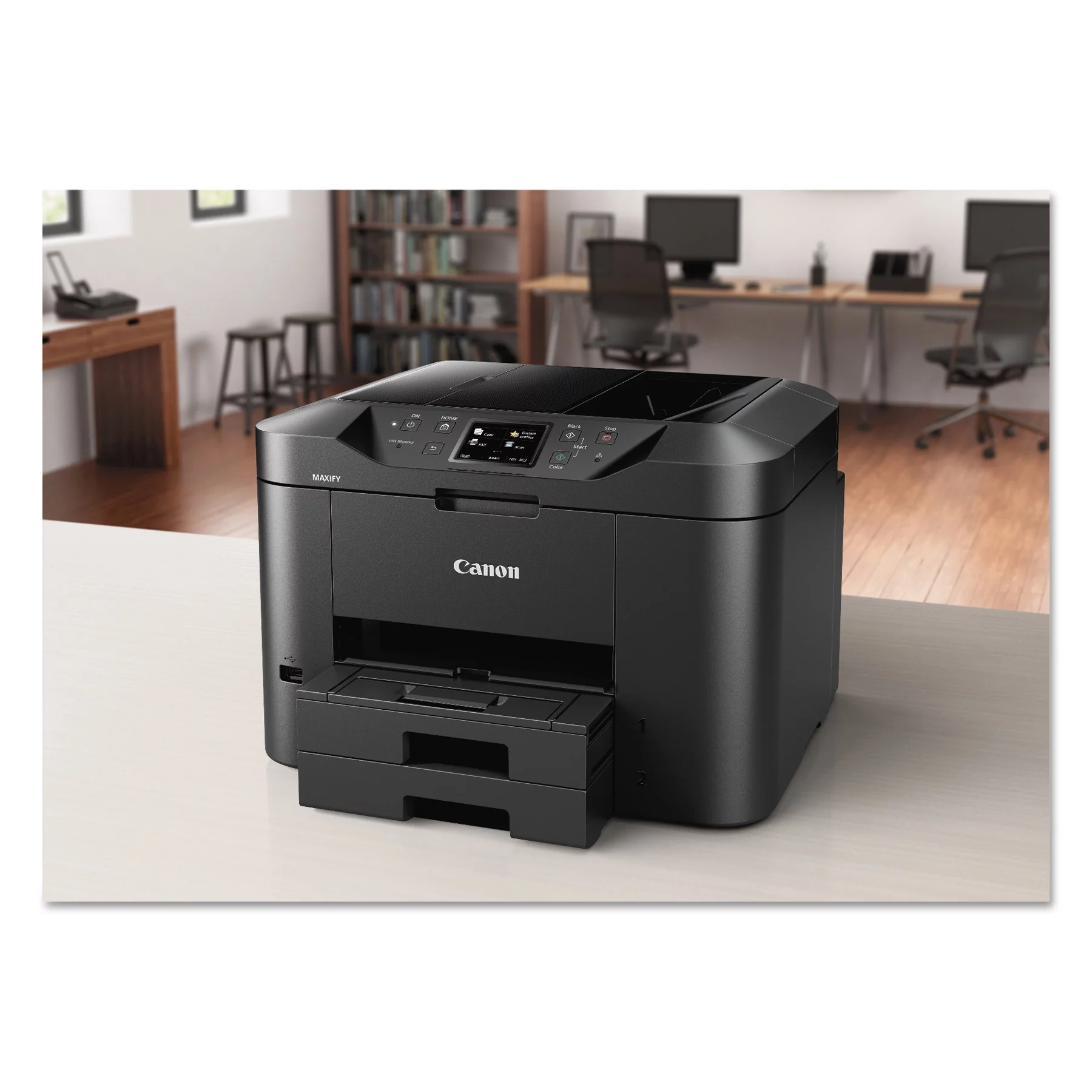 Canon Maxify MB2720 Wireless Inkjet Multifunction Printer - Color - Plain Paper Print - Desktop