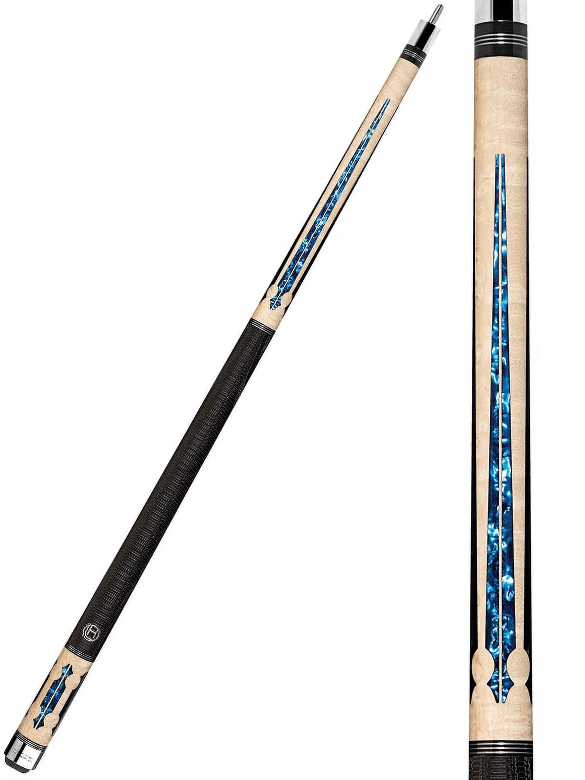 Lucasi Hybrid LHC97 Pool Cue + 11.75/12.75mm Zero Flexpoint Hybrid Shaft + Uni-loc Quick Release Joint + Kamui Pro Tip
