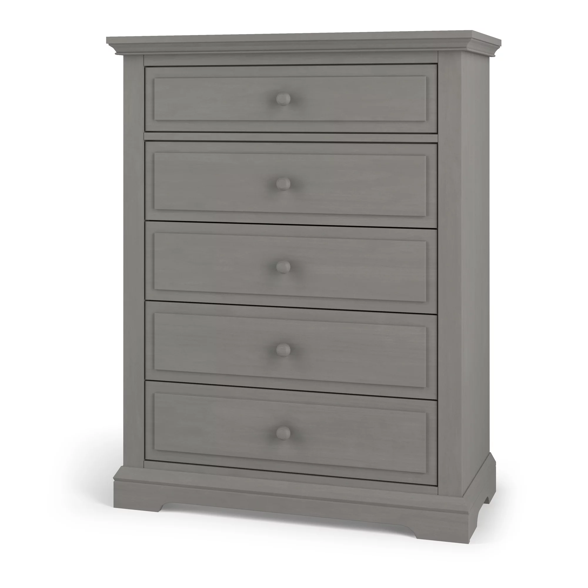Jordyn Select 5 Drawer Chest, Lunar Gray