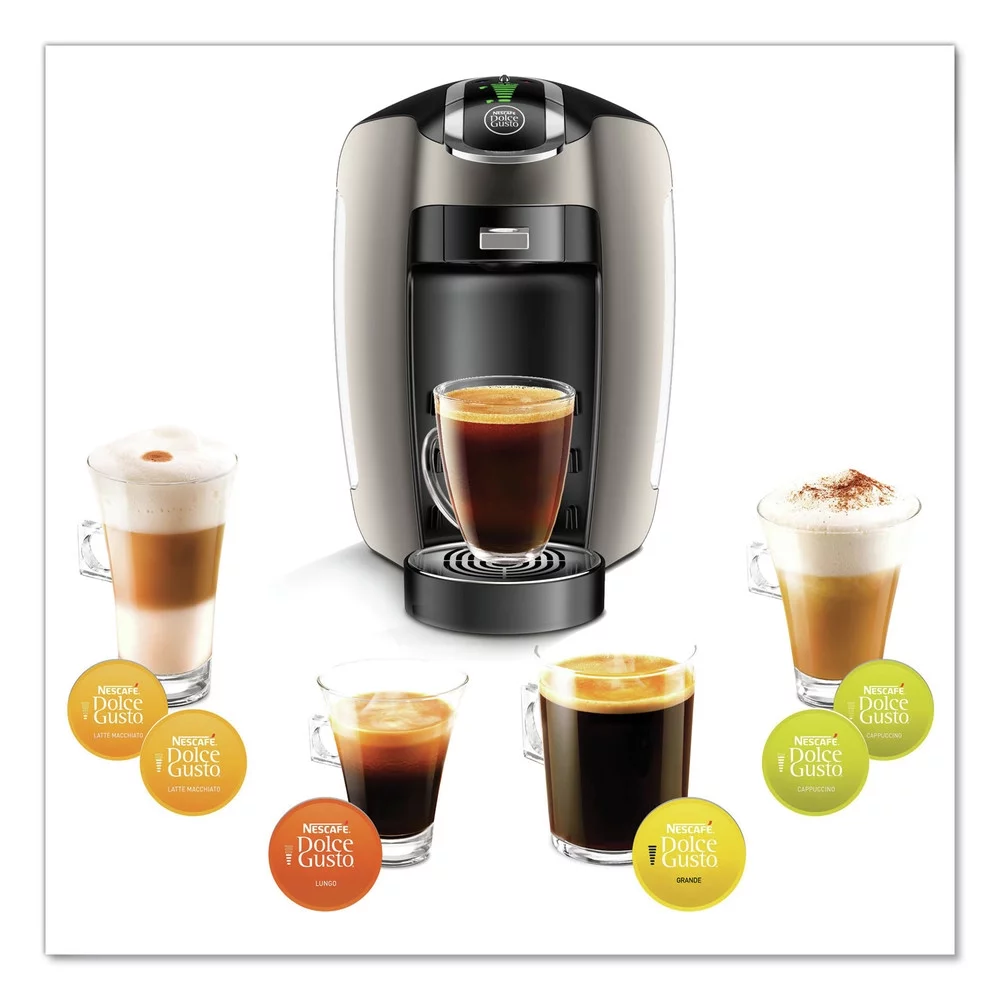 Coffee-Mate 12375388 Nescafe Dolce Gusto Esperta 2 Automatic Coffee Machine - Black/Gray