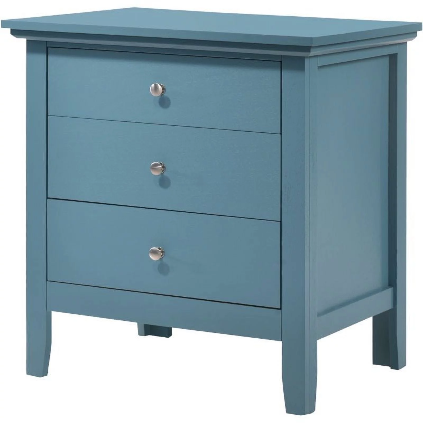 Home Square 2-Piece Set with 8-Drawer Dresser and 3-Drawer Nightstand in Teal