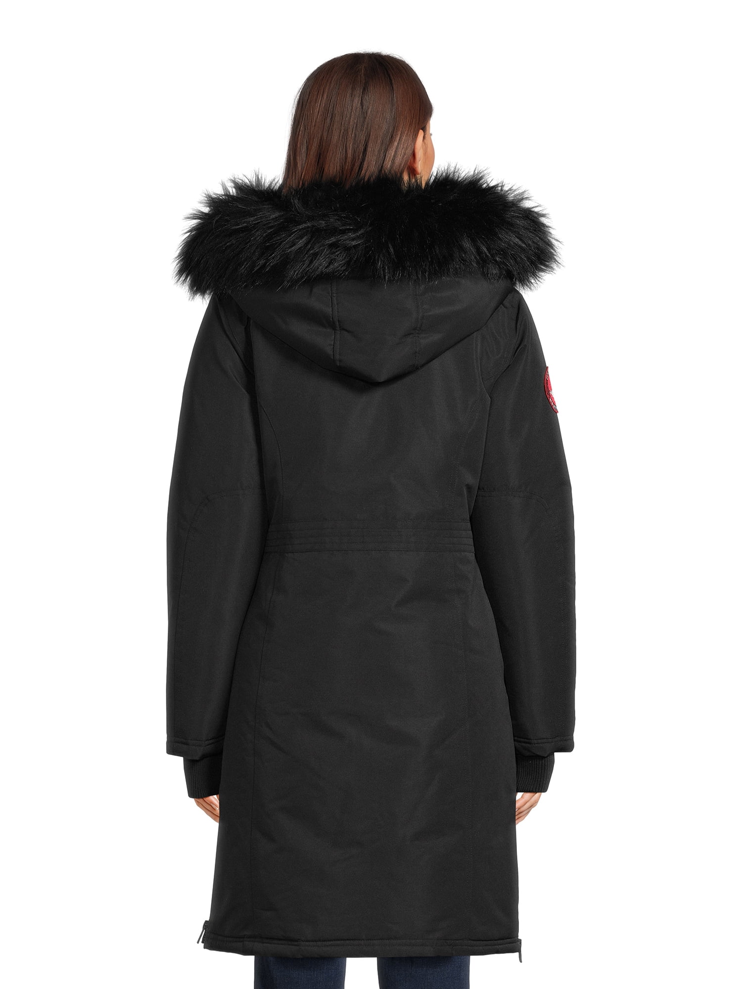 Canada Weather Gear Women's Classic Long Parka Jacket with Hood