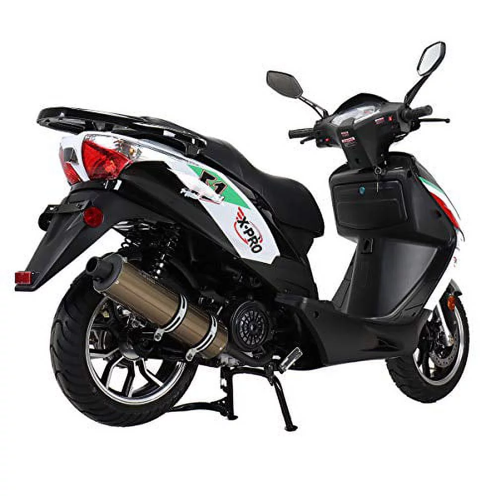 X-Pro Brand New 150cc Gas Moped Scooter, 13