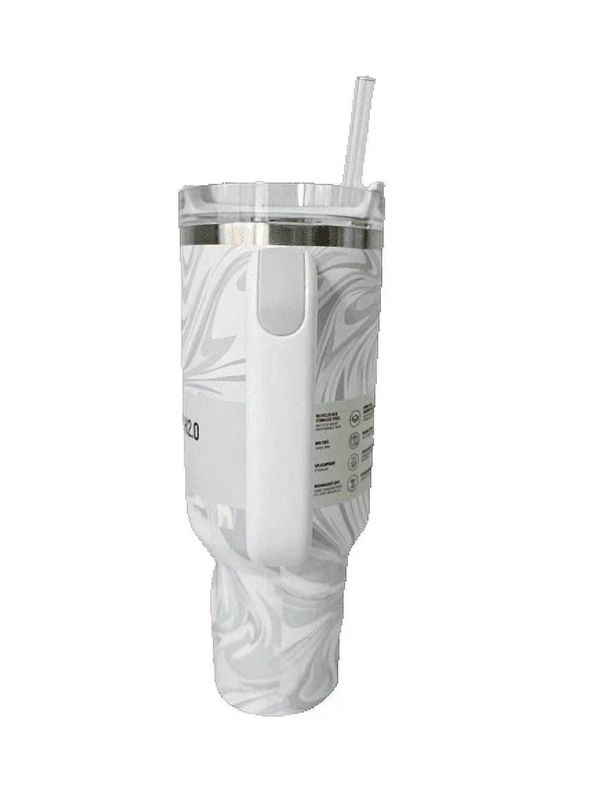 Stanley The Quencher H2.0 FlowState Tumbler Limited Edition Color | 40 OZ - Polar Swirl