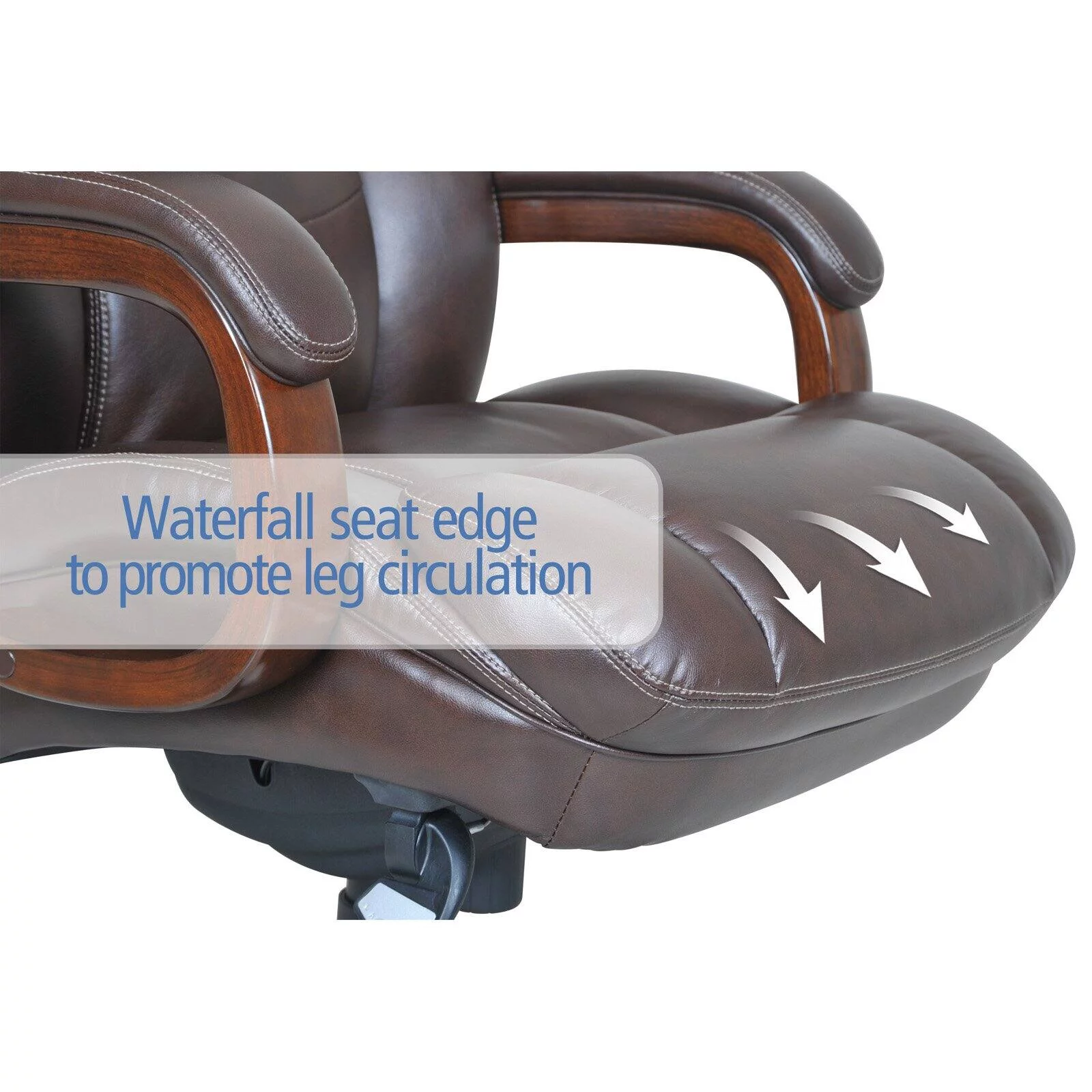 La-Z-Boy Fairmont Big and Tall Executive Office Chair - Biscuit