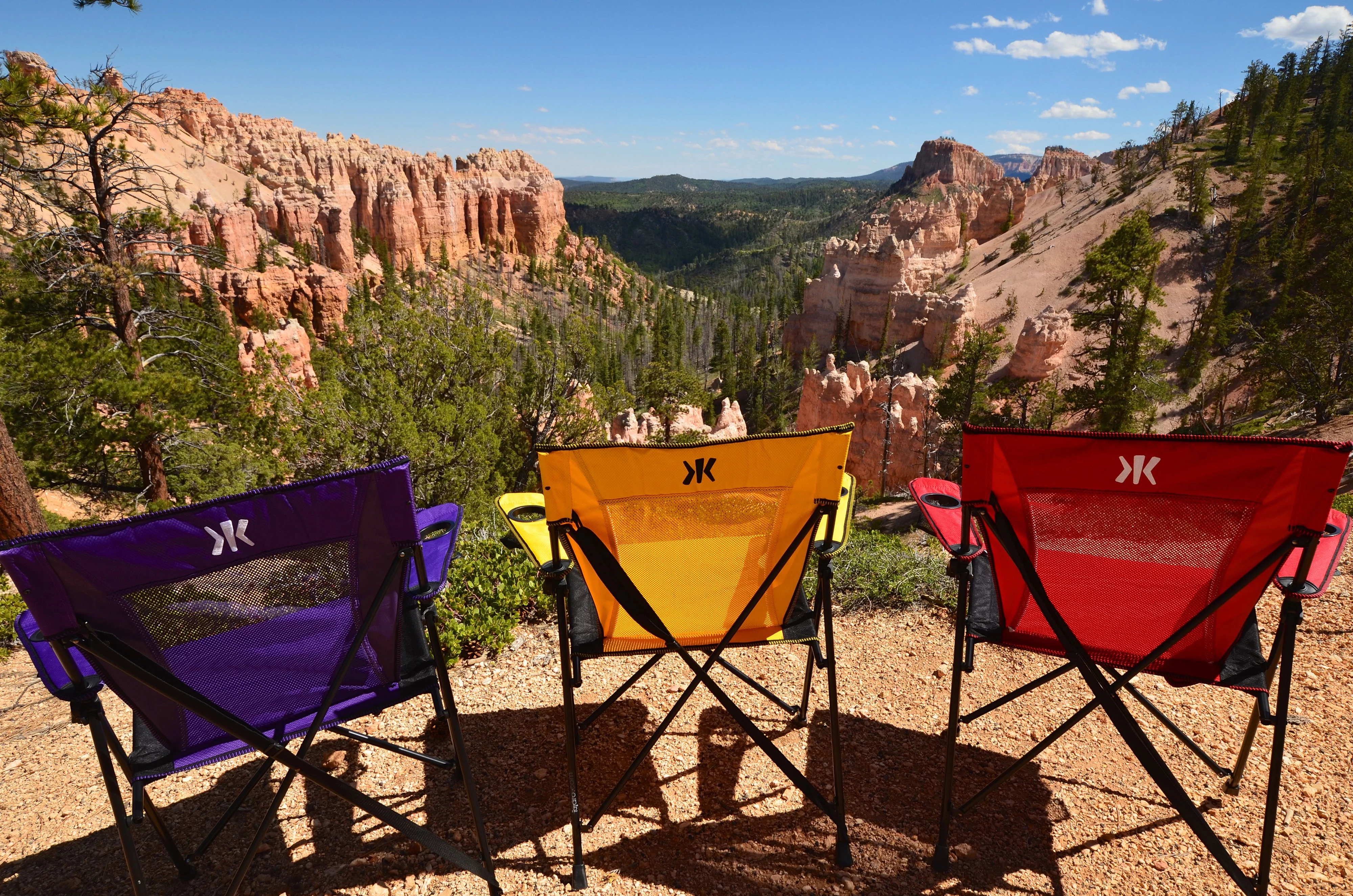 Kijaro Red Rock Canyon Dual Lock Portable Camping Chair for Outdoor