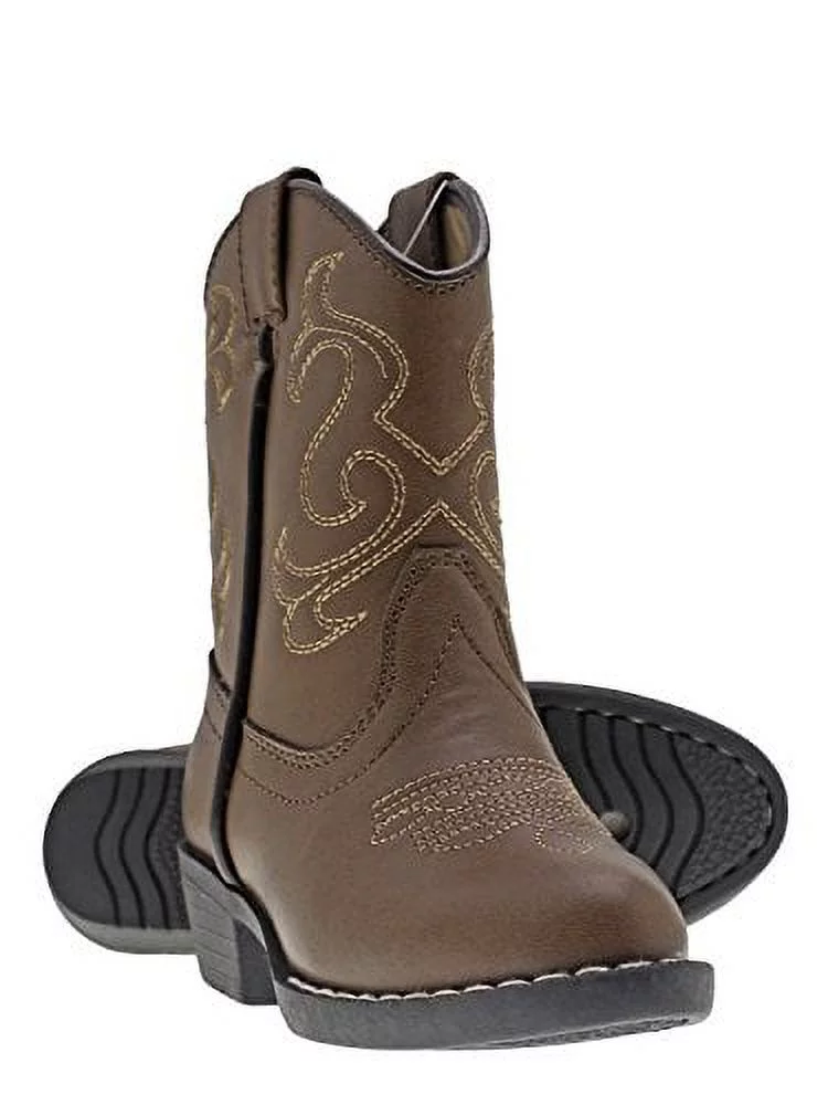 Canyon Trails Lil Cowboy Pointed Toe Classic Western Boots (Toddler/Little Kid)