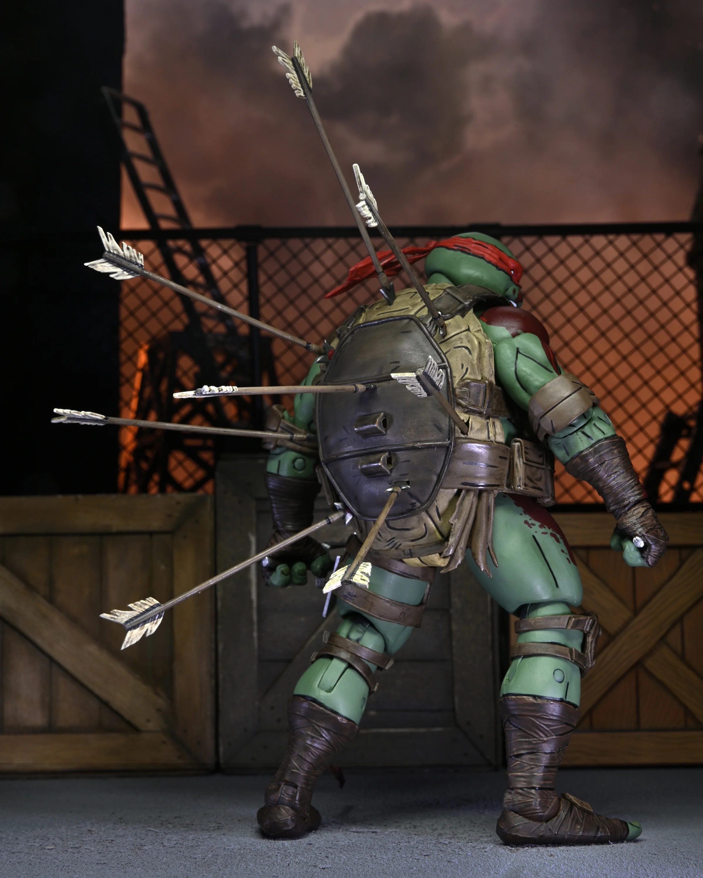 NECA - TMNT (The Last Ronin) - 7” Scale Action Figure - Ultimate First to Fall Raphael