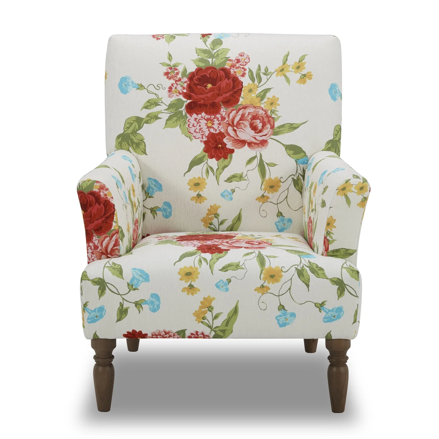 The Pioneer Woman Sweet Rose High Rolled Arm Accent Chair