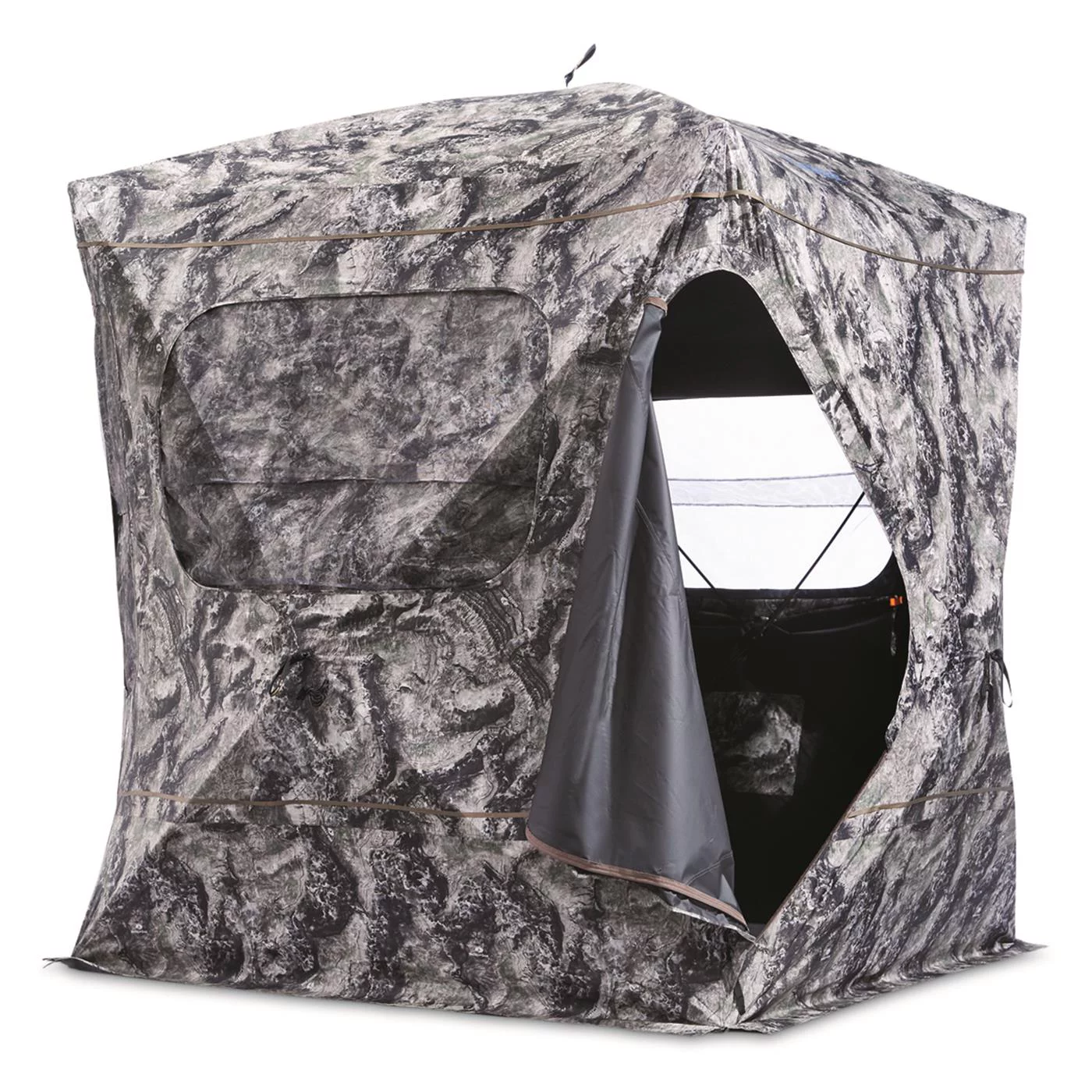 Guide Gear Field General 4-Star Hunting Ground Blind, 1 Man Person Tent, Turkey, Duck, Deer Hunting Gear Equipment Accessories