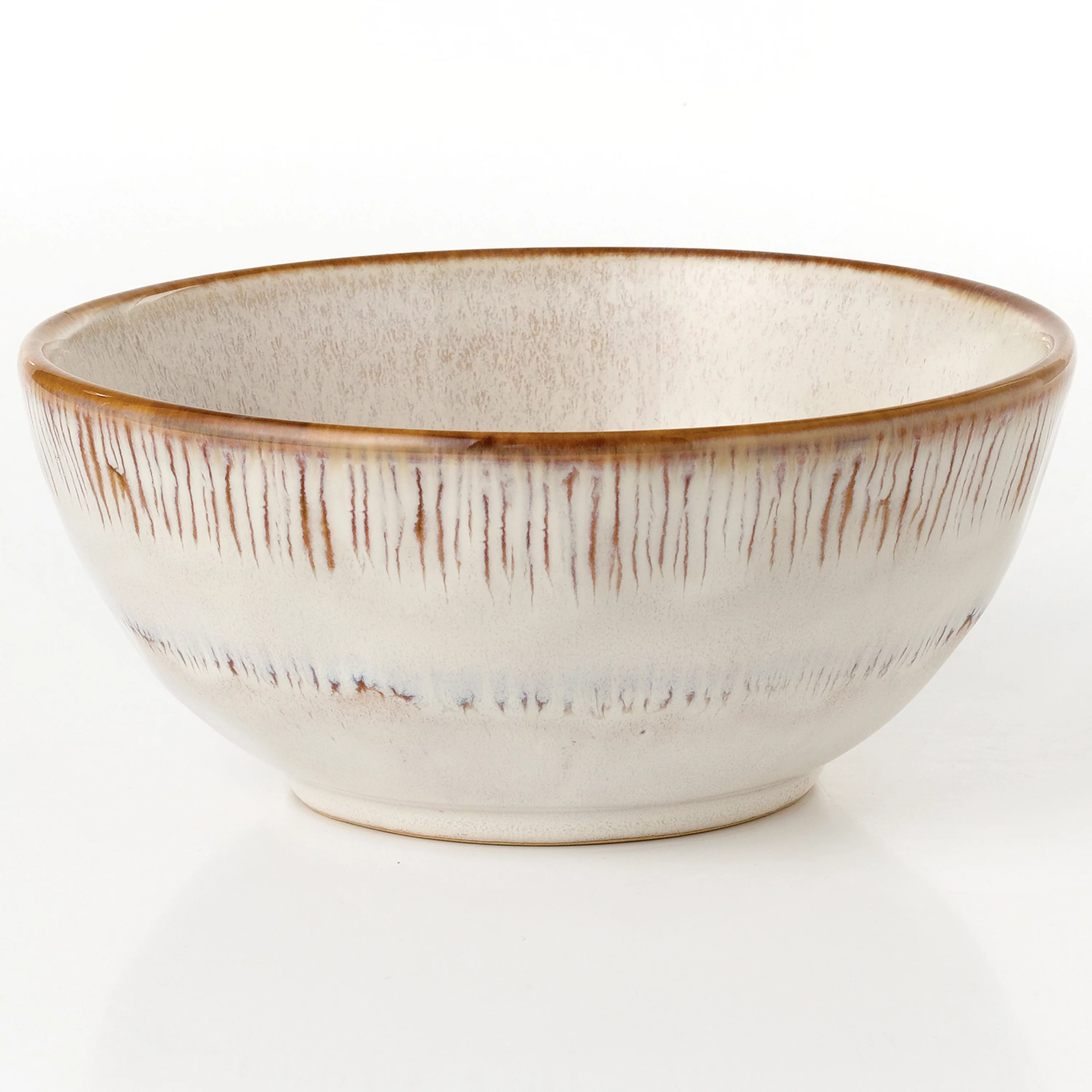 Lorren Home Trends 16 Piece Stoneware Set in Mocca Swirl