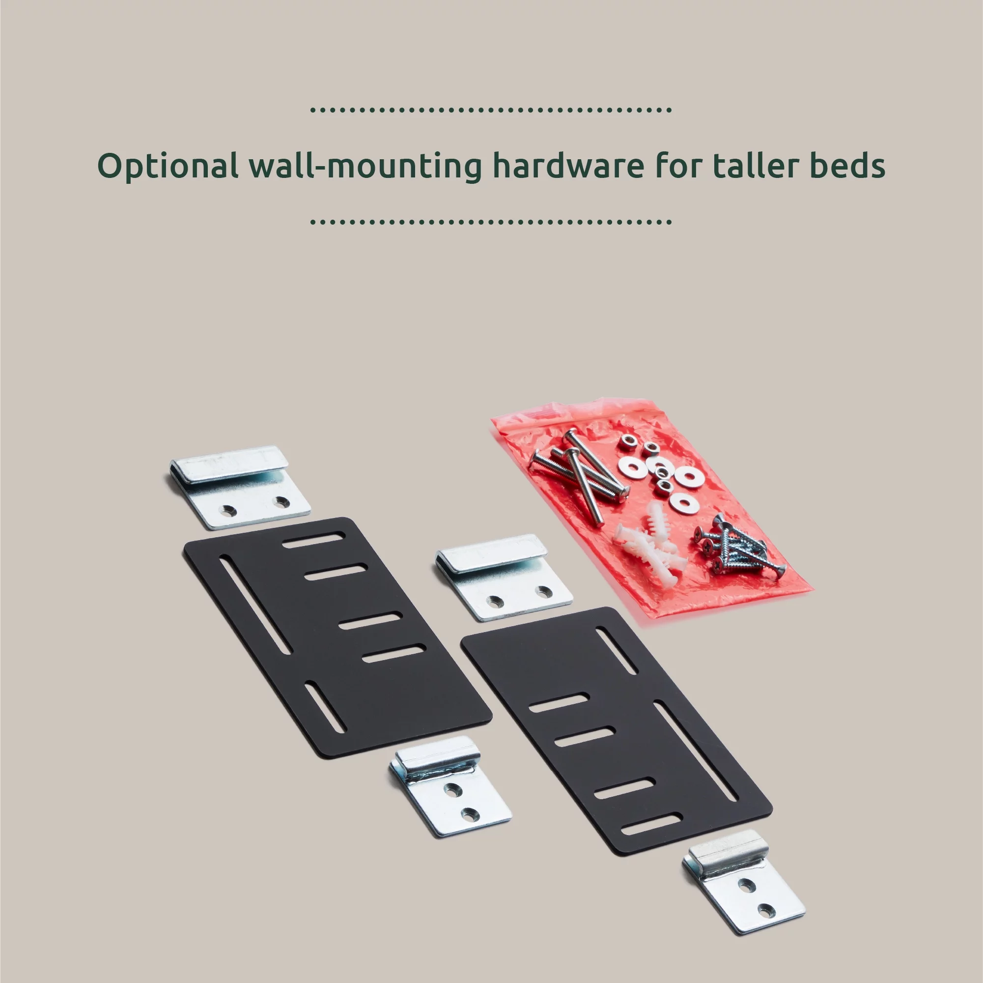 Rest Haven Button Tufted Upholstered Headboard, Queen, Cream