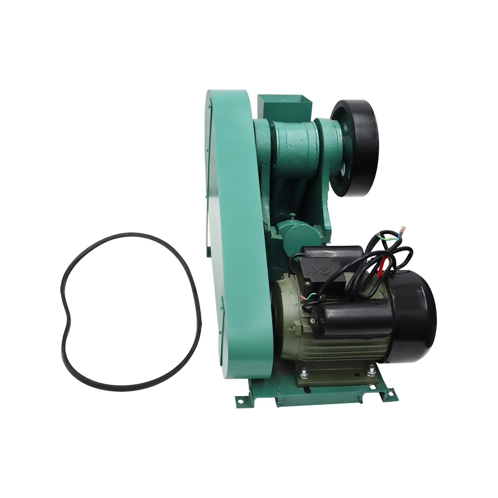 EQCOTWEA 100X60 Mini Jaw Crusher Rock Ore Slag Coal Stone Concrete Grinder Pulverizer Crushing Machine 220V