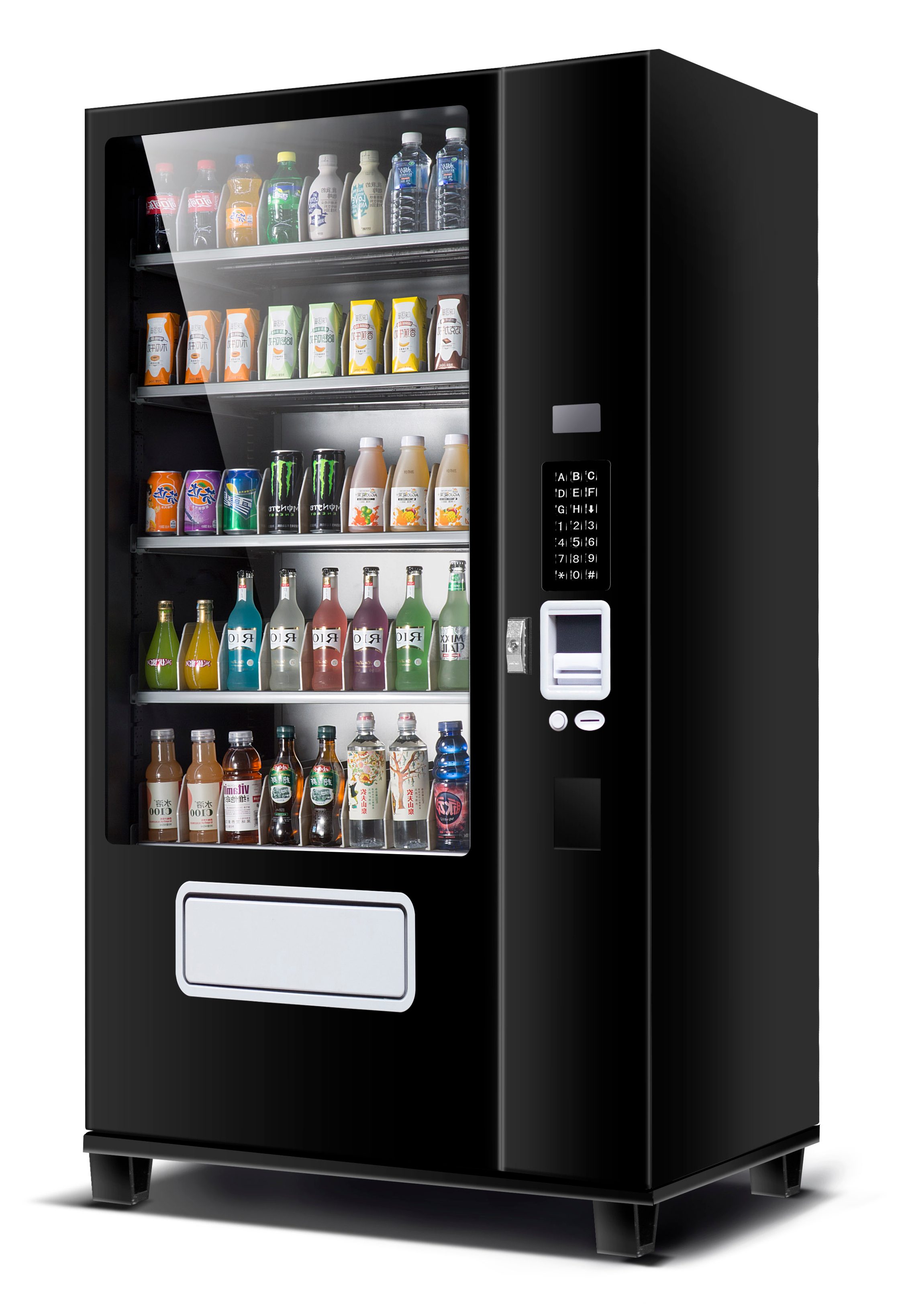 EPEX D540 Large Refrigerated Beverage Drink Vending Machine with Elevator Delivery