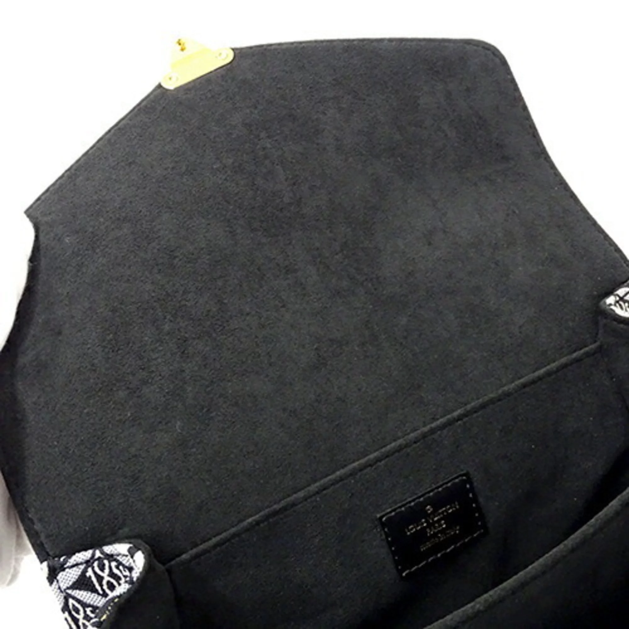 Pre-Owned Louis Vuitton LOUIS VUITTON Bag Monogram Jacquard SINCE 1854 Ladies Handbag Shoulder Pochette Metis MM Gray M57272 2020 Collection (Good)