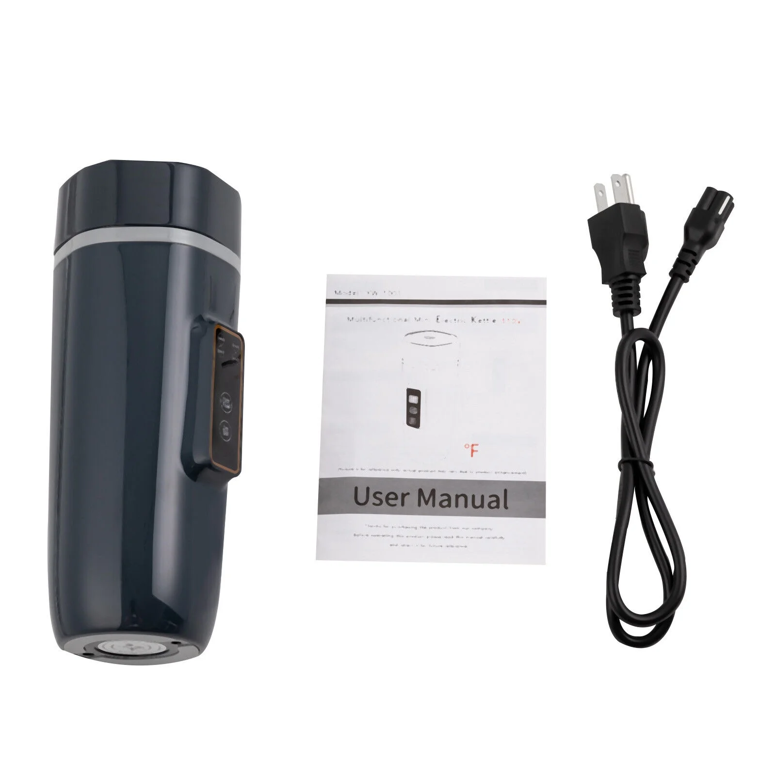 Travel Electric Kettle, Small Portable Electric Kettle, Multifunctional Mini Electric Kettle Auto Shut-Off and Boil Dry Protection