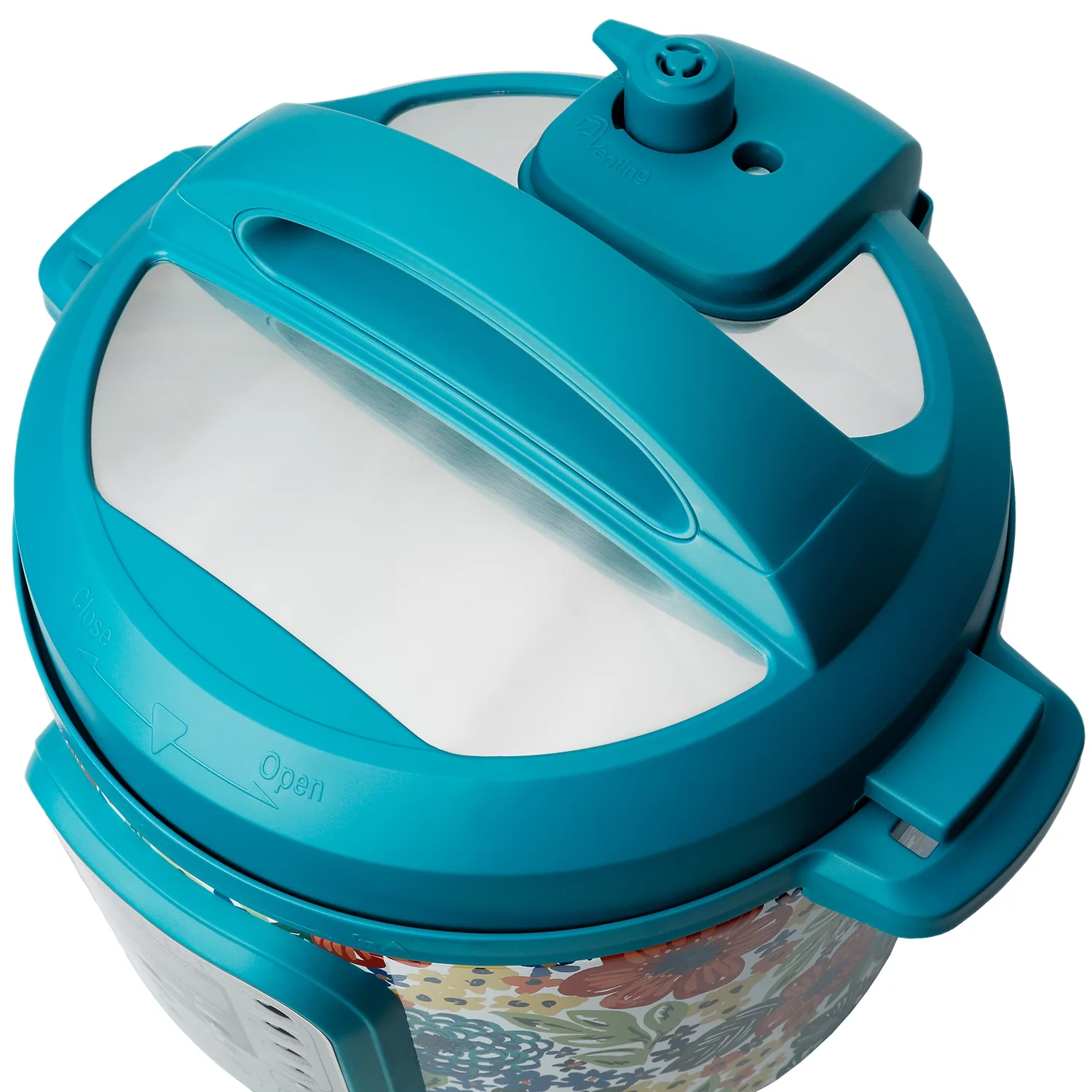 The Pioneer Woman Instant Pot DUO60 6-Quart Dazzling Dahlia 7-In-1 Multi-Use Programmable Pressure Cooker, Slow Cooker, Rice Cooker, Sauté, Steamer, Yogurt Maker, and Warmer