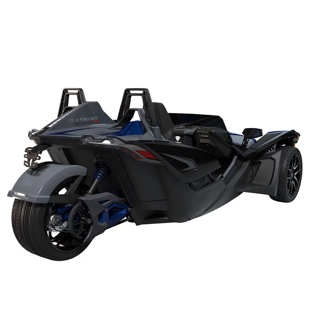 Slingshot 2883847-834 Polaris Stealth Gray Azure Crystal Rear 305mm Fender 2020-2021 SL R