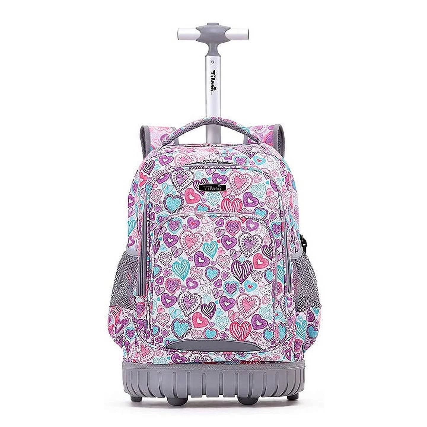 Tilami Rolling Backpack 19 inch Wheeled LAPTOP Boys Girls Travel School Student Trip…