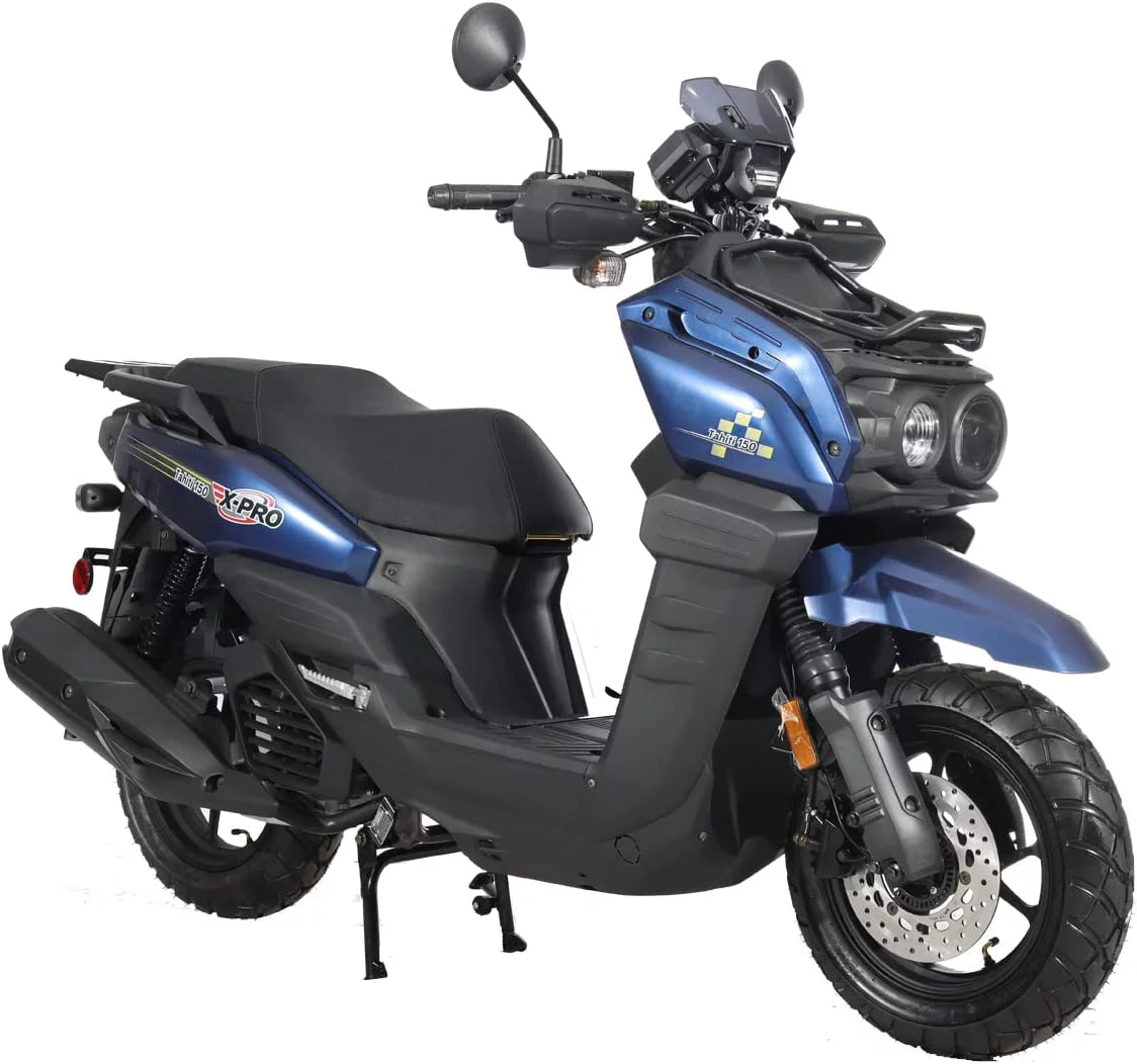 X-Pro Brand New 150cc Gas Moped Scooter, 12