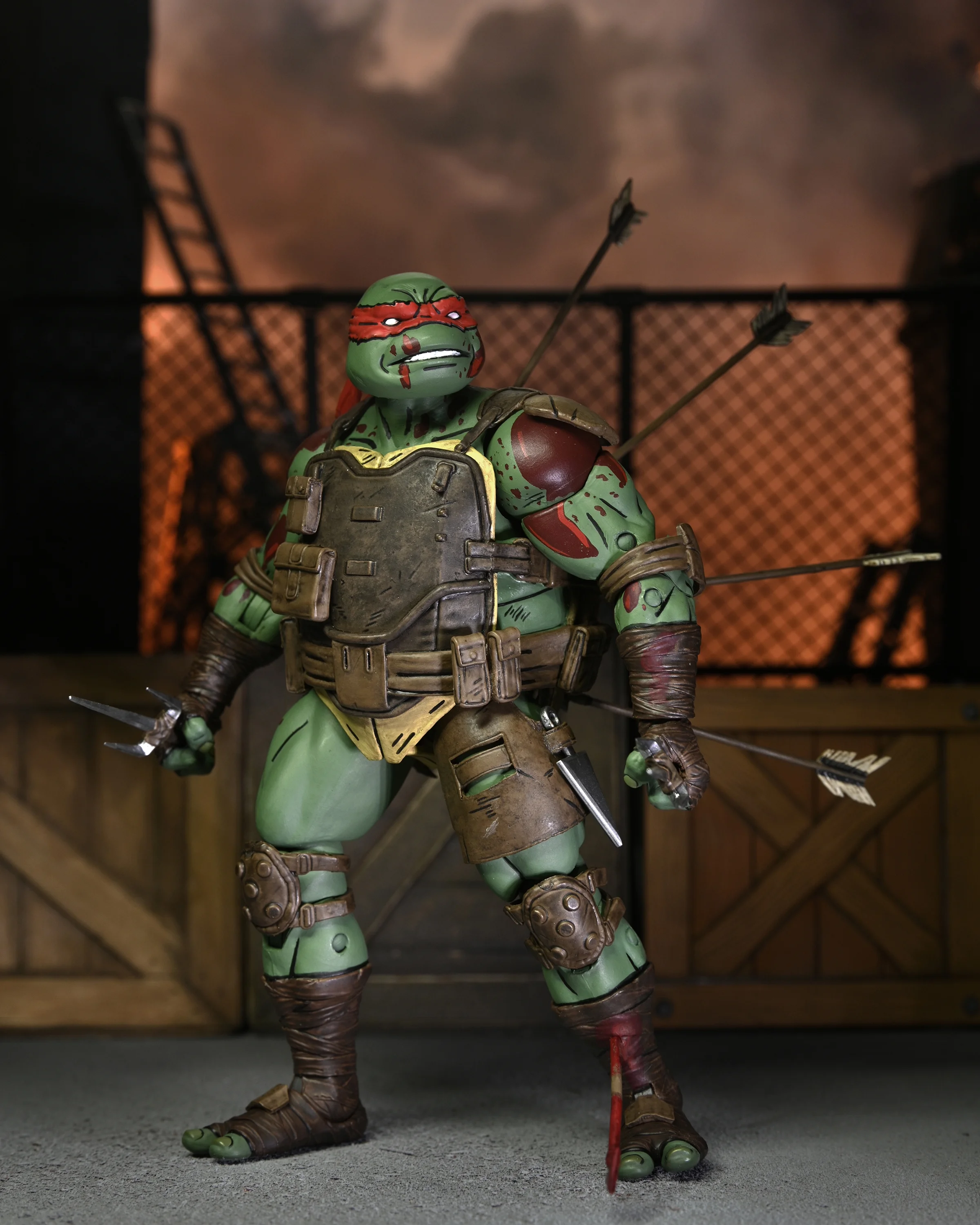 NECA - TMNT (The Last Ronin) - 7” Scale Action Figure - Ultimate First to Fall Raphael