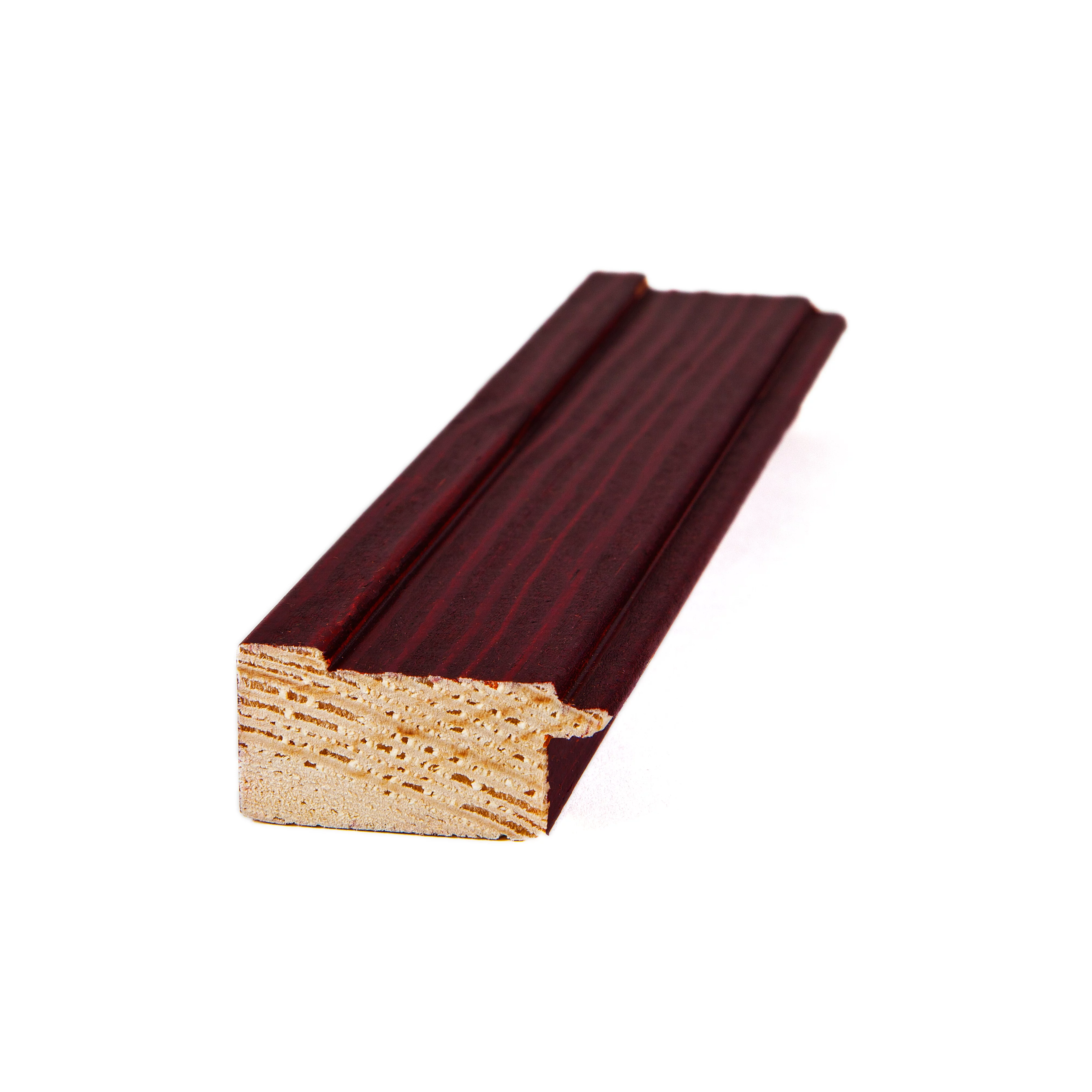 ArtToFrames 10x20 Inch Windsor Mahogany Picture Frame, This Brown MDF Poster Frame is Great for Your Art or Photos, Comes with Regular Glass (4684)