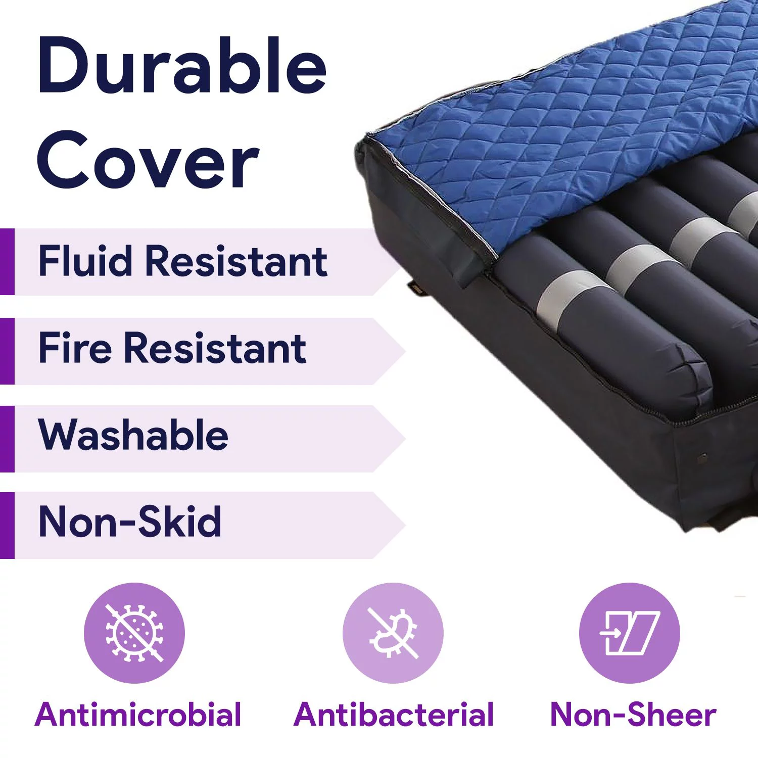 Proheal Low Air Loss Alternating Pressure Air Mattress with Pump - 36” x 80” x 8
