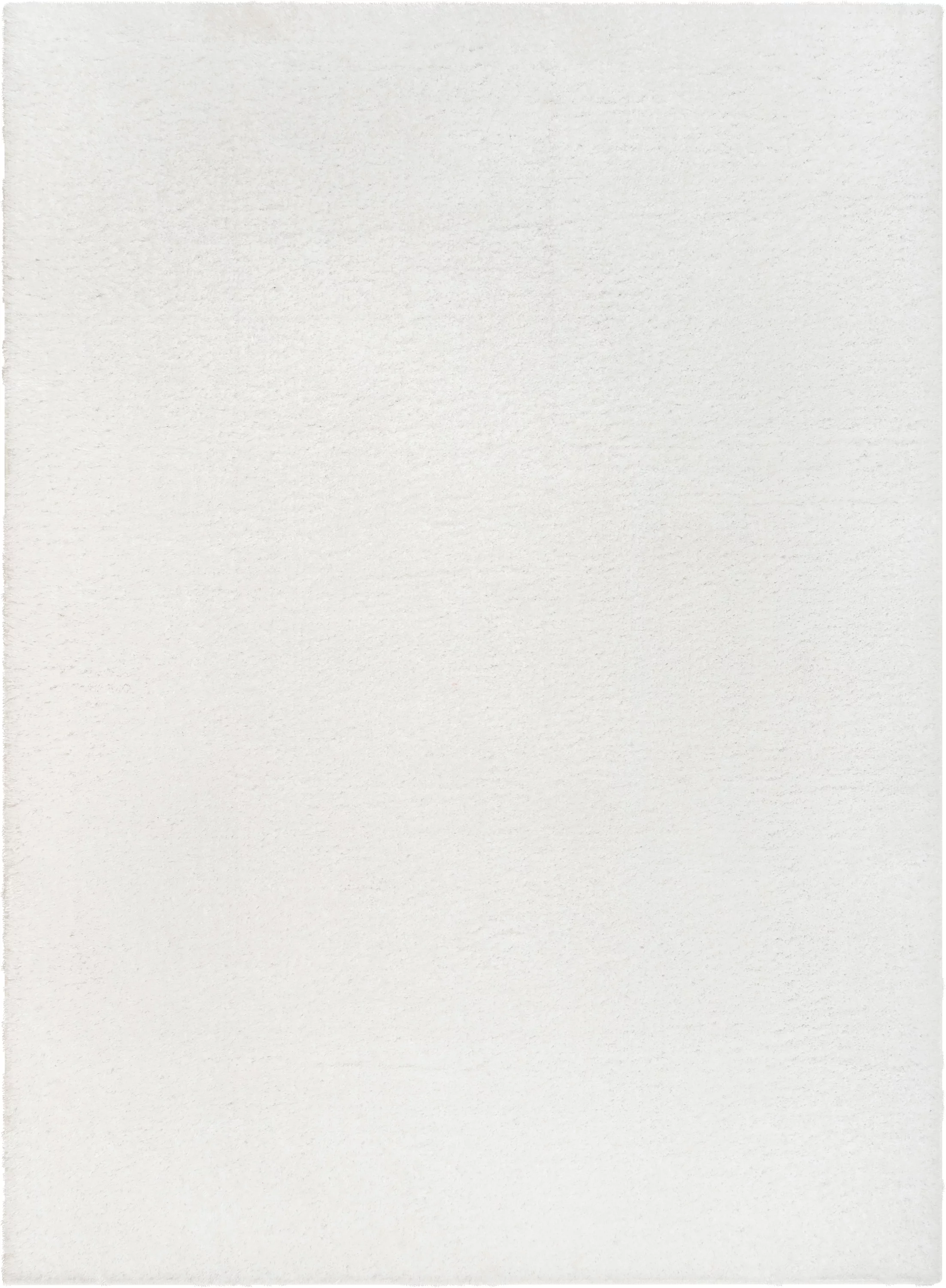 Well Woven Ciel Ivory Ultra-Soft Multi-Textured Shimmer Pile Area Rug 5x7 (5'3