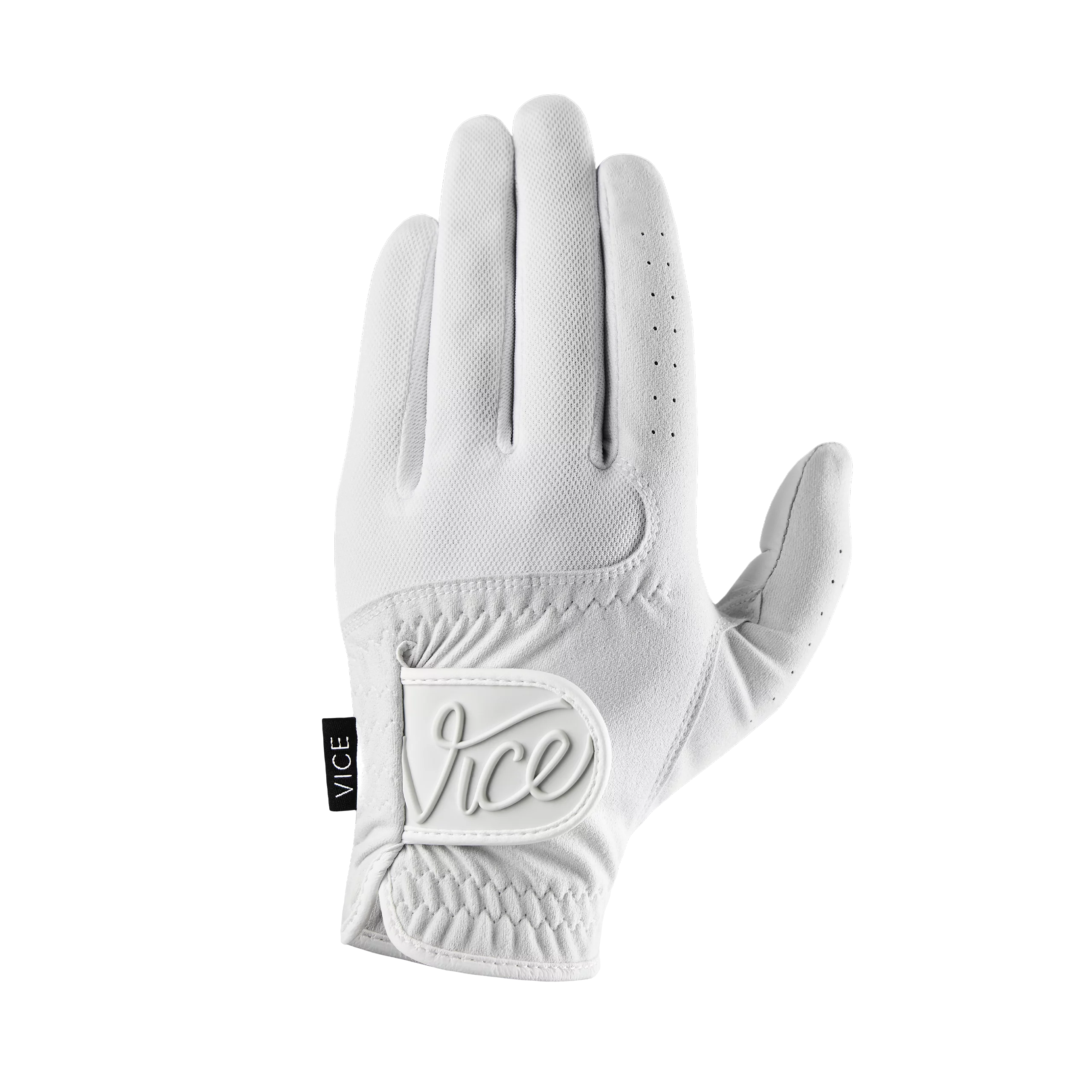 Vice Golf Duro White | Golf Glove | Great Fit and Feel | Left Hand Large