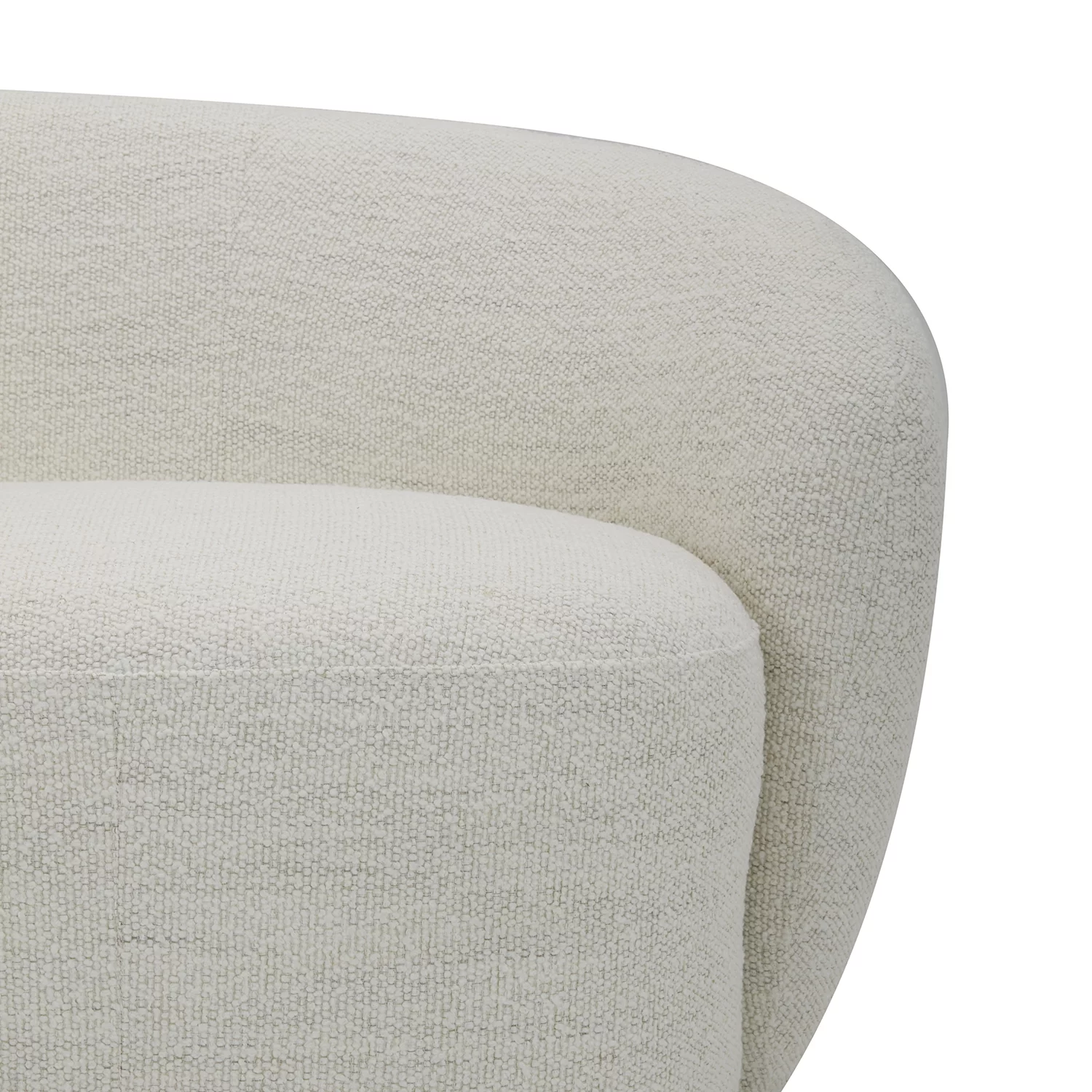 Better Homes & Gardens Juliet Curved Sofa, Ivory