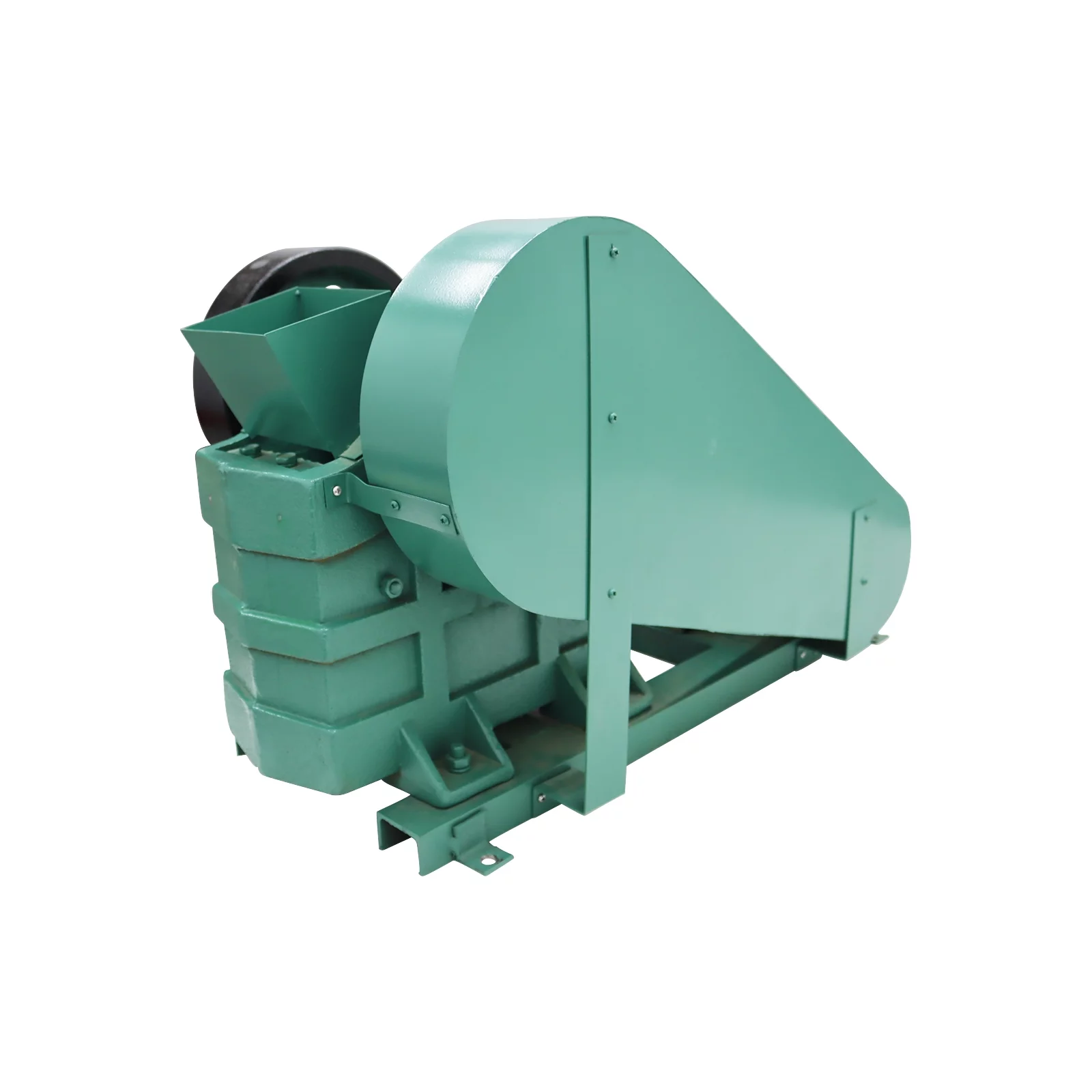 EQCOTWEA 100X60 Mini Jaw Crusher Rock Ore Slag Coal Stone Concrete Grinder Pulverizer Crushing Machine 220V