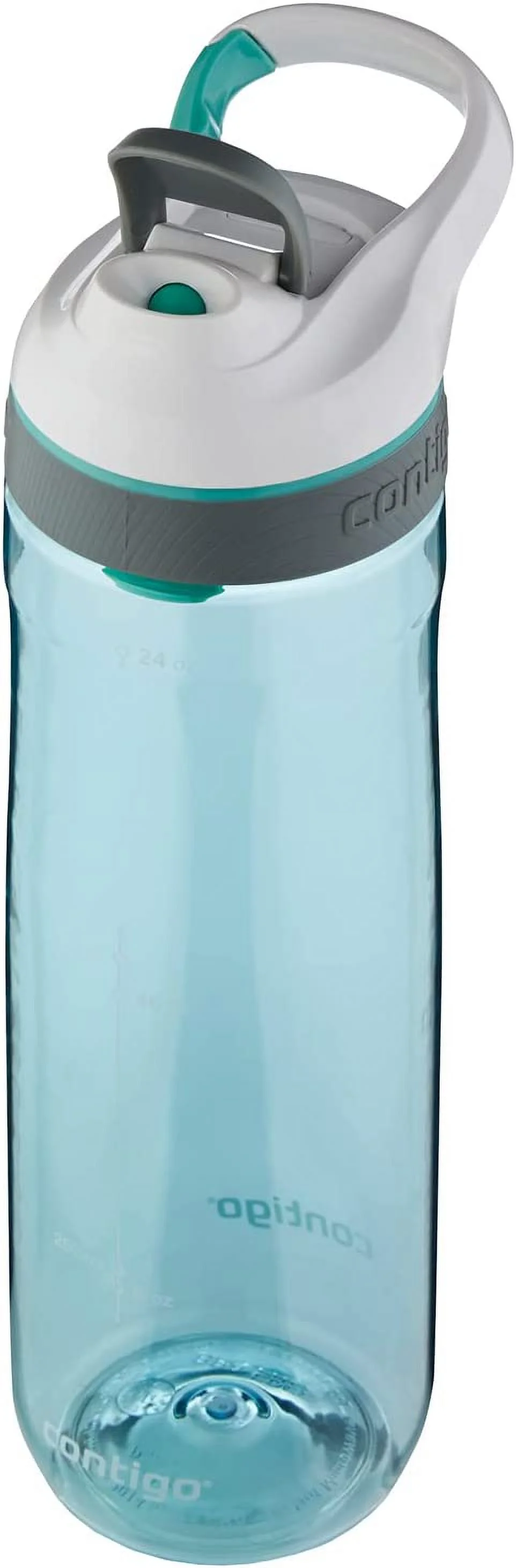 Contigo Autoseal Cortland Water Bottle, 24 Oz, Greyed Jade 24oz Grayed Jade Water Bottle