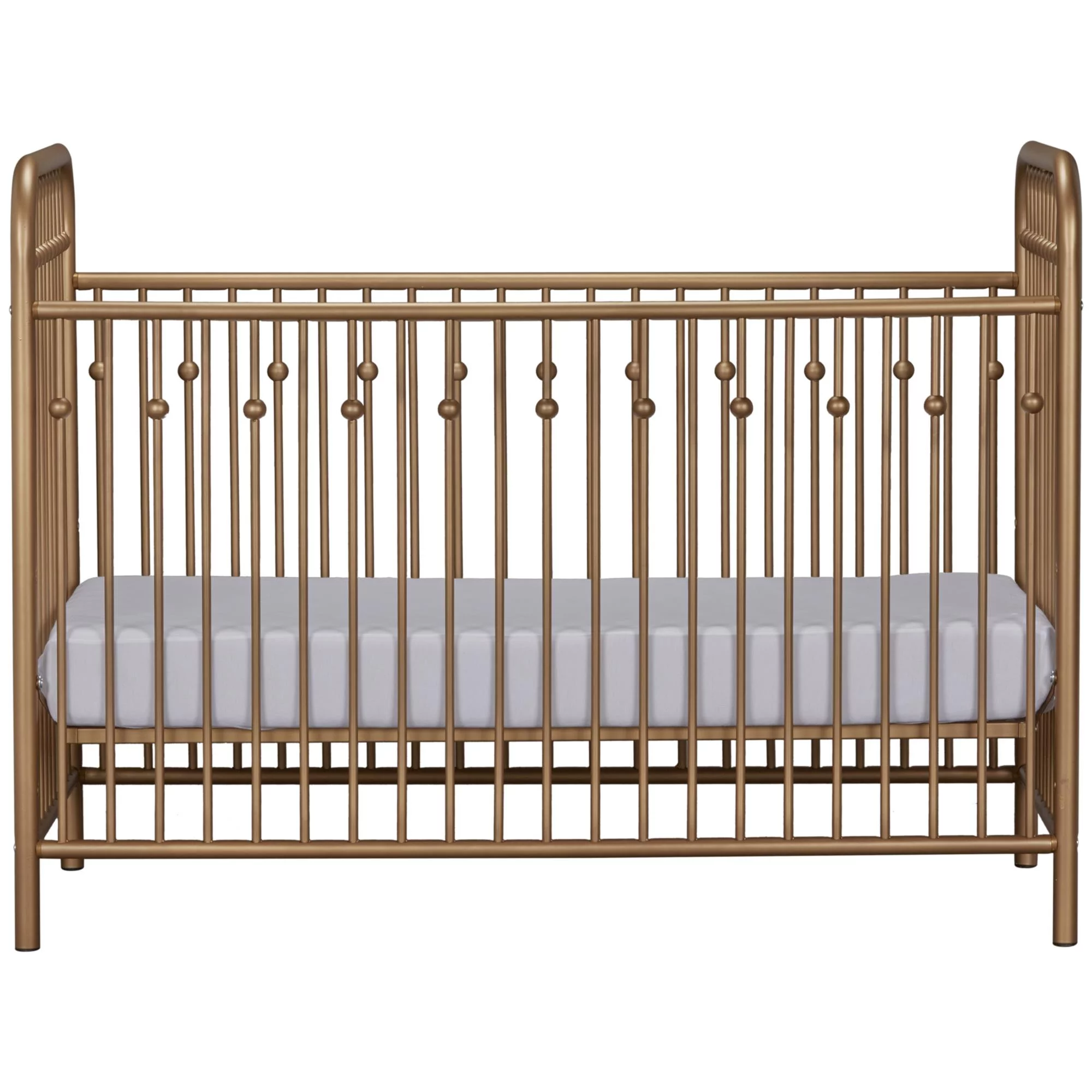 Little Seeds Monarch Hill Ivy Gold Metal Baby Crib