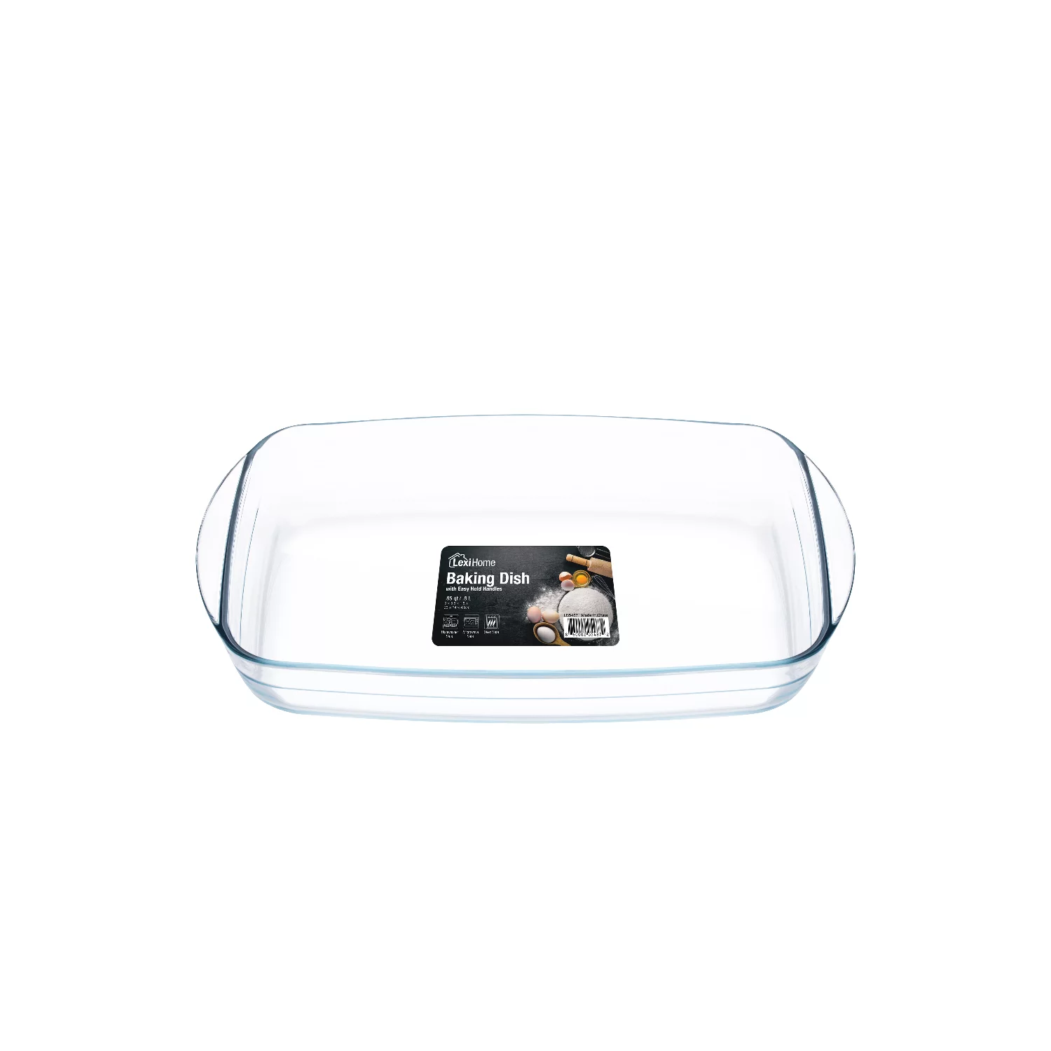 Imperial Home 3 Pc Glass Rectangular Baking Dish