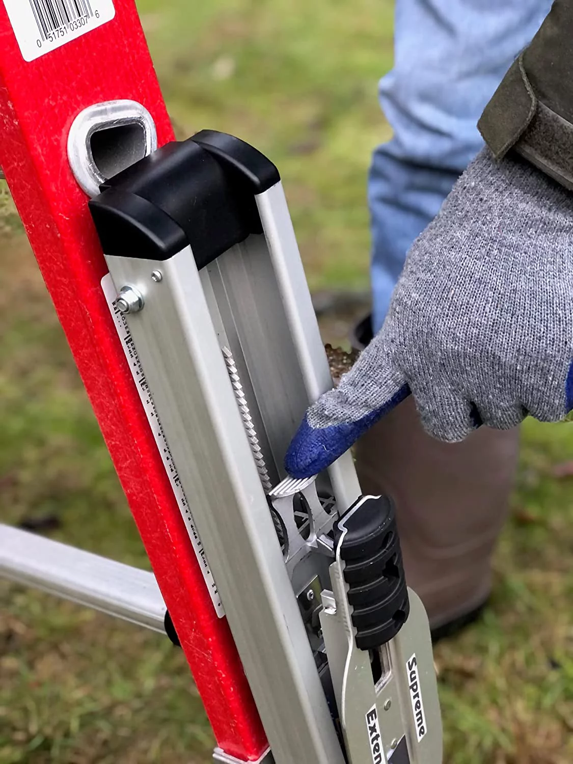 Levelok Supreme Extender Ladder Leveler with Stabilizer Arm Complete Kit