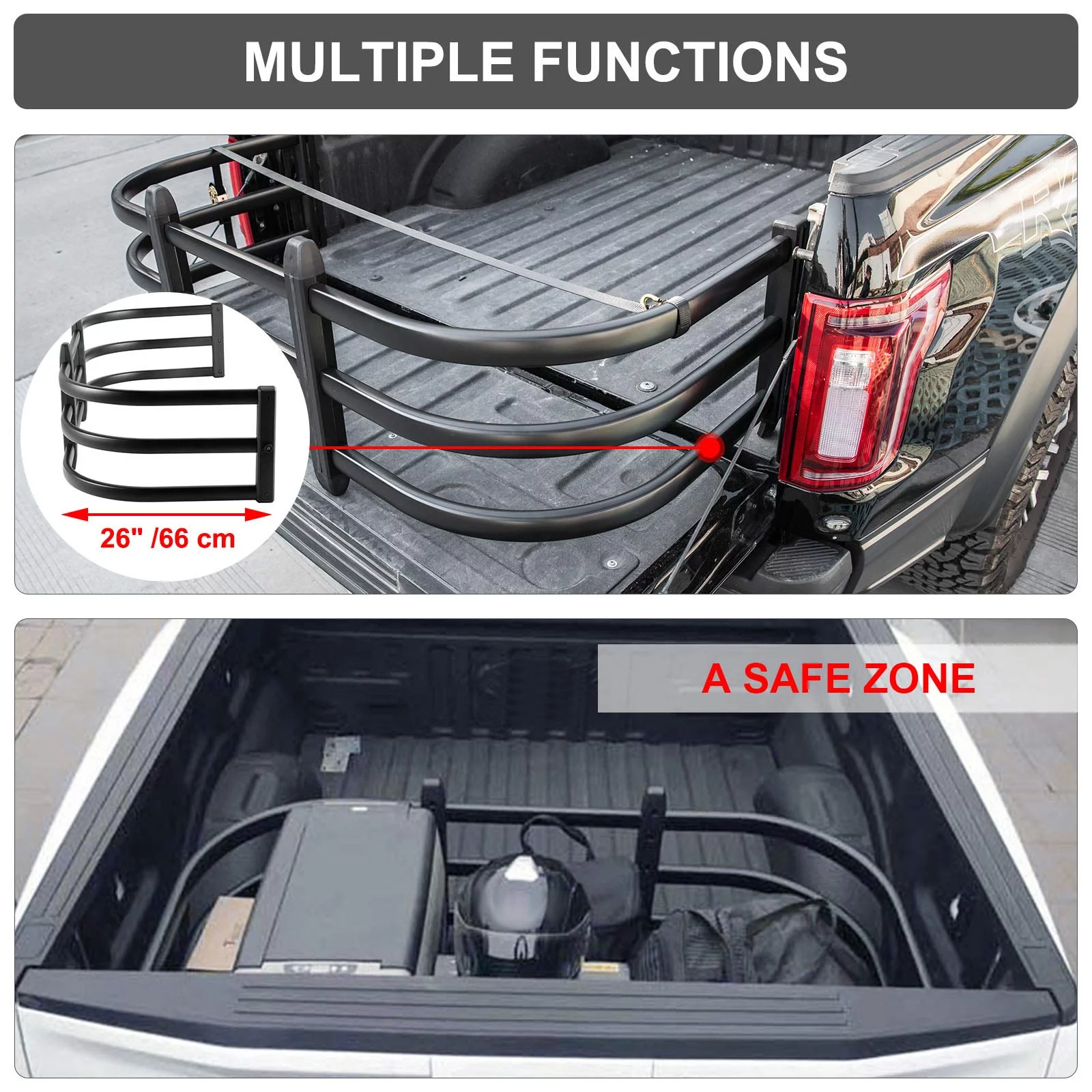 VEVOR Truck Bed ExtenderTailgate Extension 26