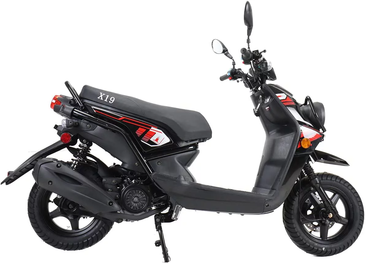 X-Pro Brand New 150cc Gas Moped Scooter, 12