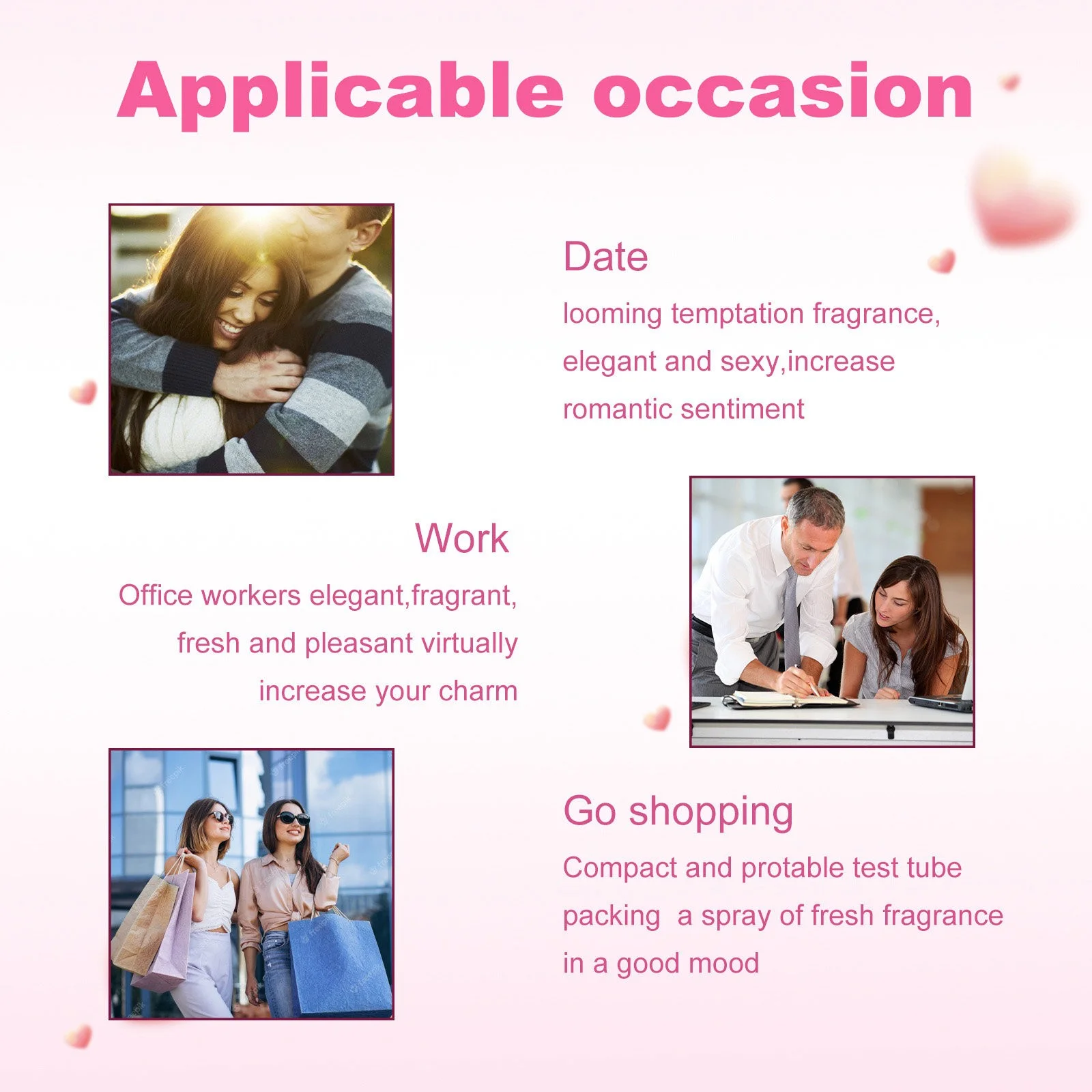 Women's Pheromones Perfume Fresh And Natural Feminine Pheromones Long Lasting Light Fragrance Long Lasting Perfume-2PCS