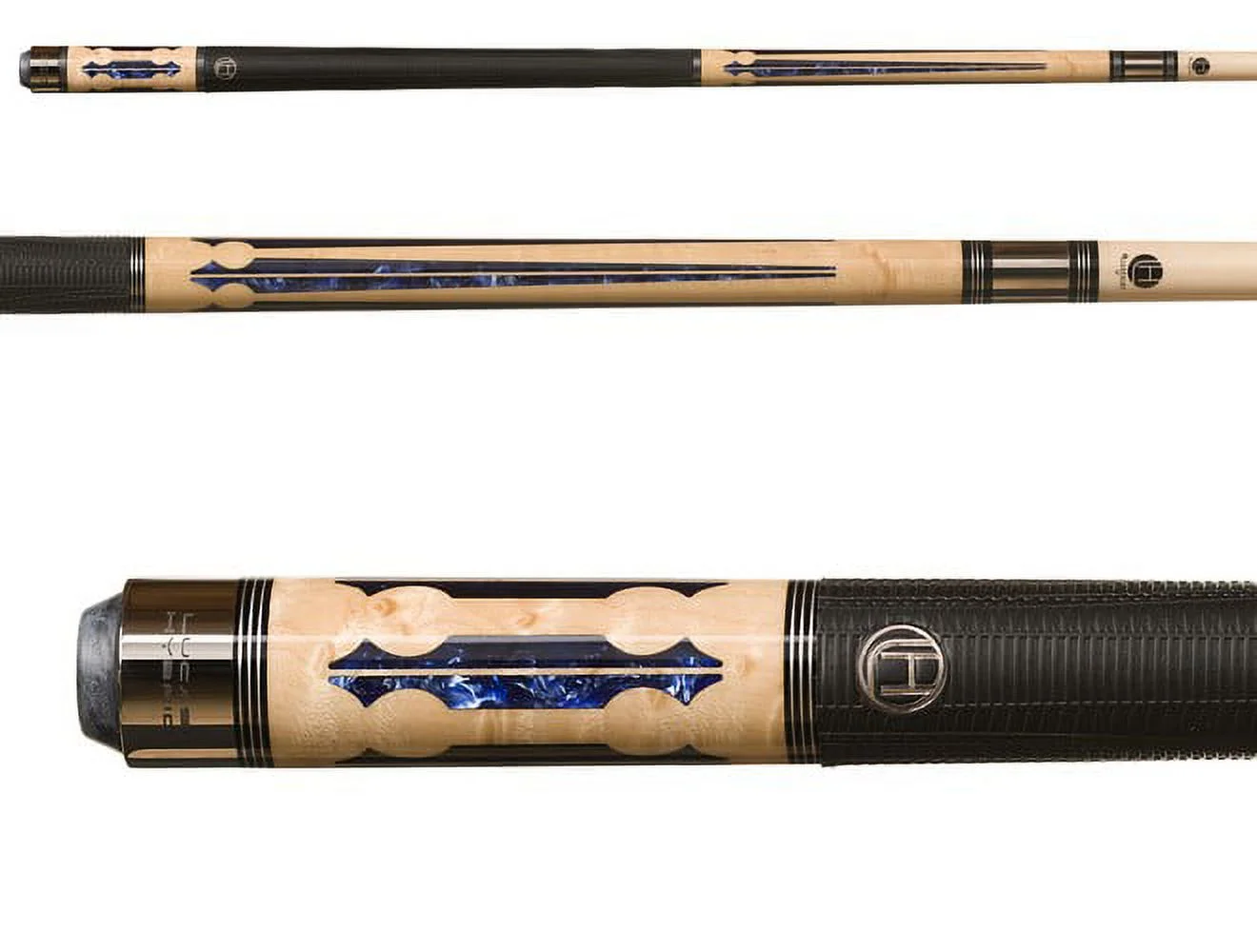 Lucasi Hybrid LHC97 Pool Cue + 11.75/12.75mm Zero Flexpoint Hybrid Shaft + Uni-loc Quick Release Joint + Kamui Pro Tip