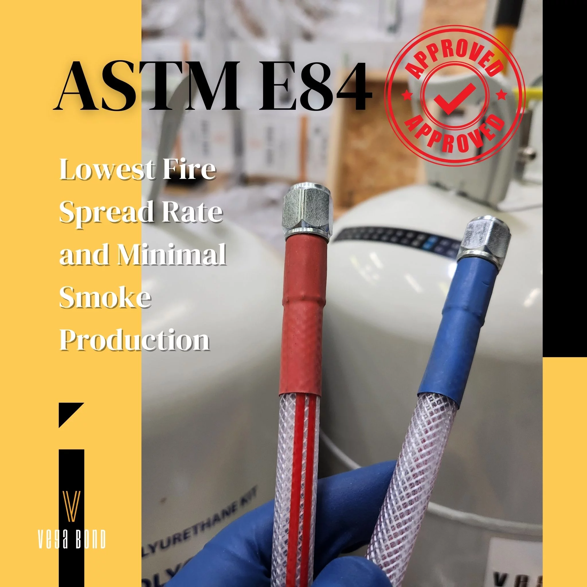 Vega Bond V600 Fast Rise Closed Cell Spray Foam Insulation Kit. 2 Part Foam Sealant 600BF