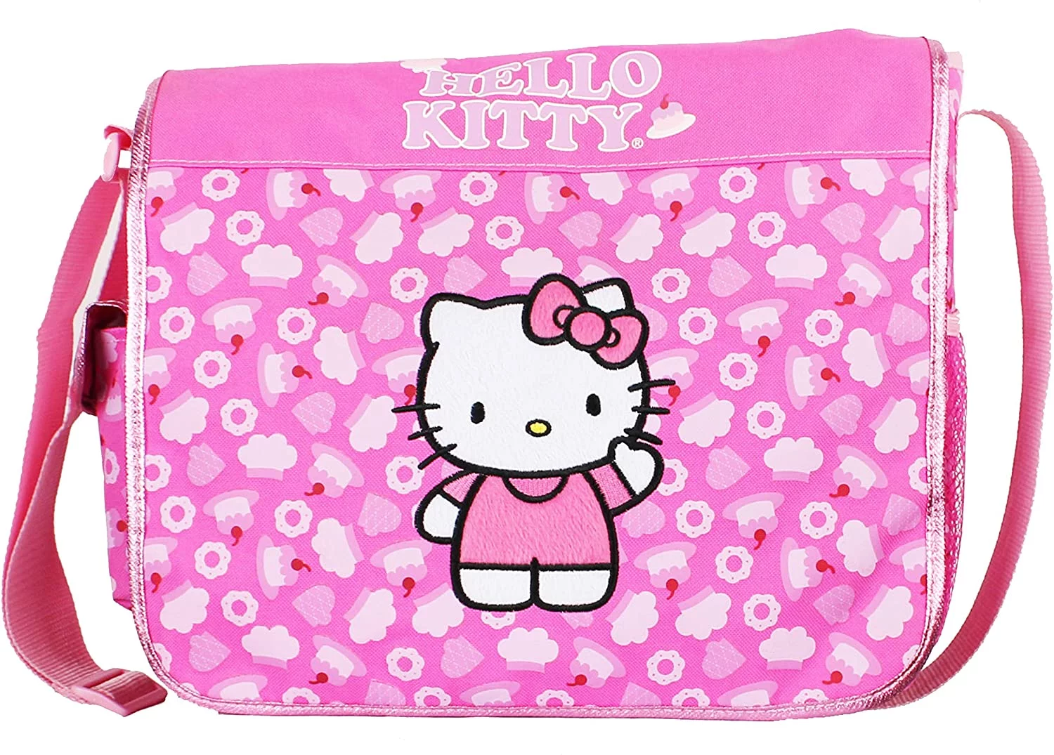 Hello Kitty Pink Cake Large Messenger Bag (14