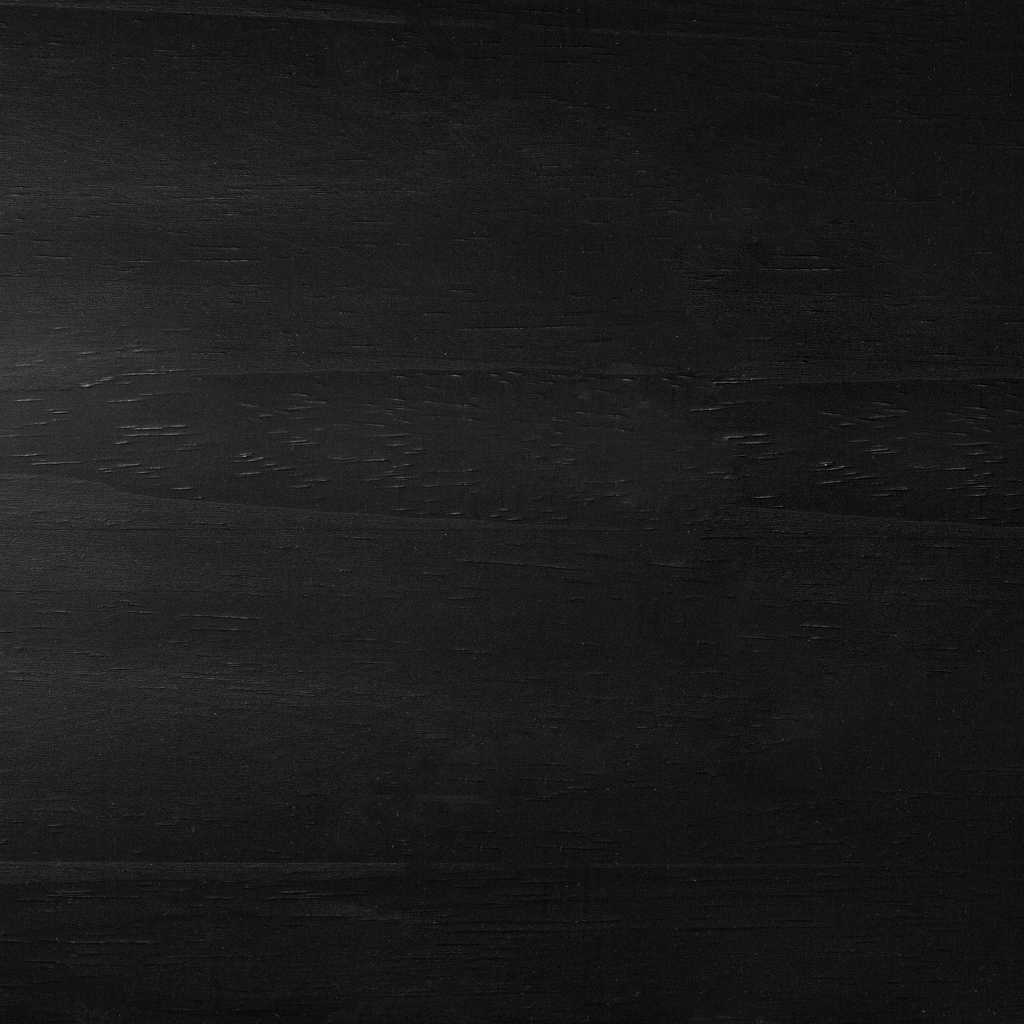 Walker Edison Minimalist Solid Wood King-Size Canopy Bedframe, Black