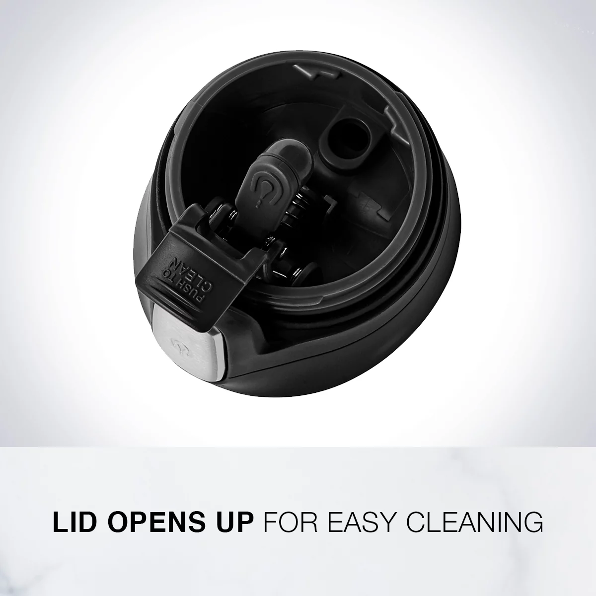 Contigo Couture Pinnacle Stainless Steel Travel Mug with AUTOSEAL Lid Black Shell, 14 fl oz.