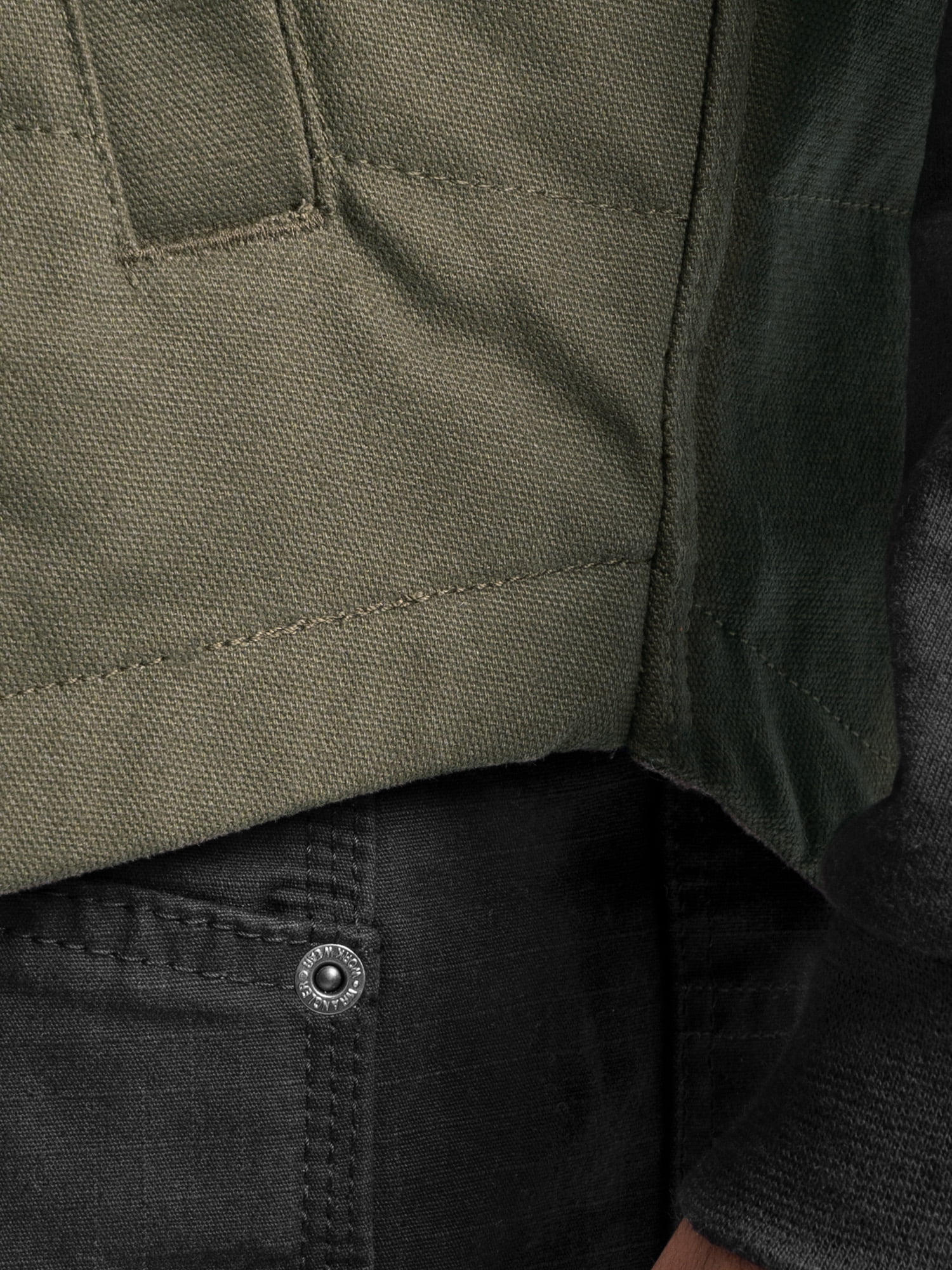 Wrangler Workwear Men's Quilted Duck Work Vest, Size Small to 3XL (Men's and Big Men's)