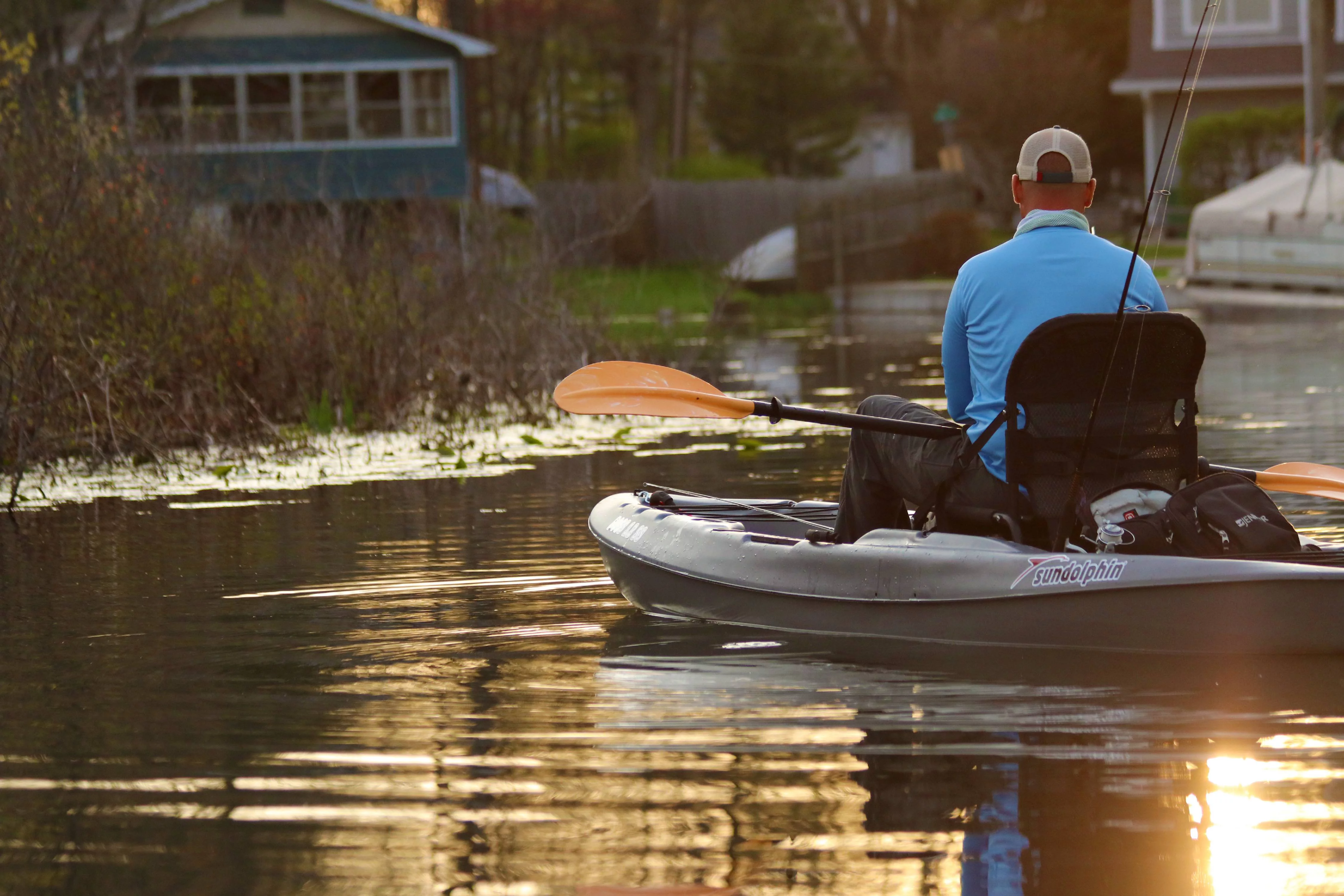 Sun Dolphin Boss 12' Kayak, No Paddle, Gray