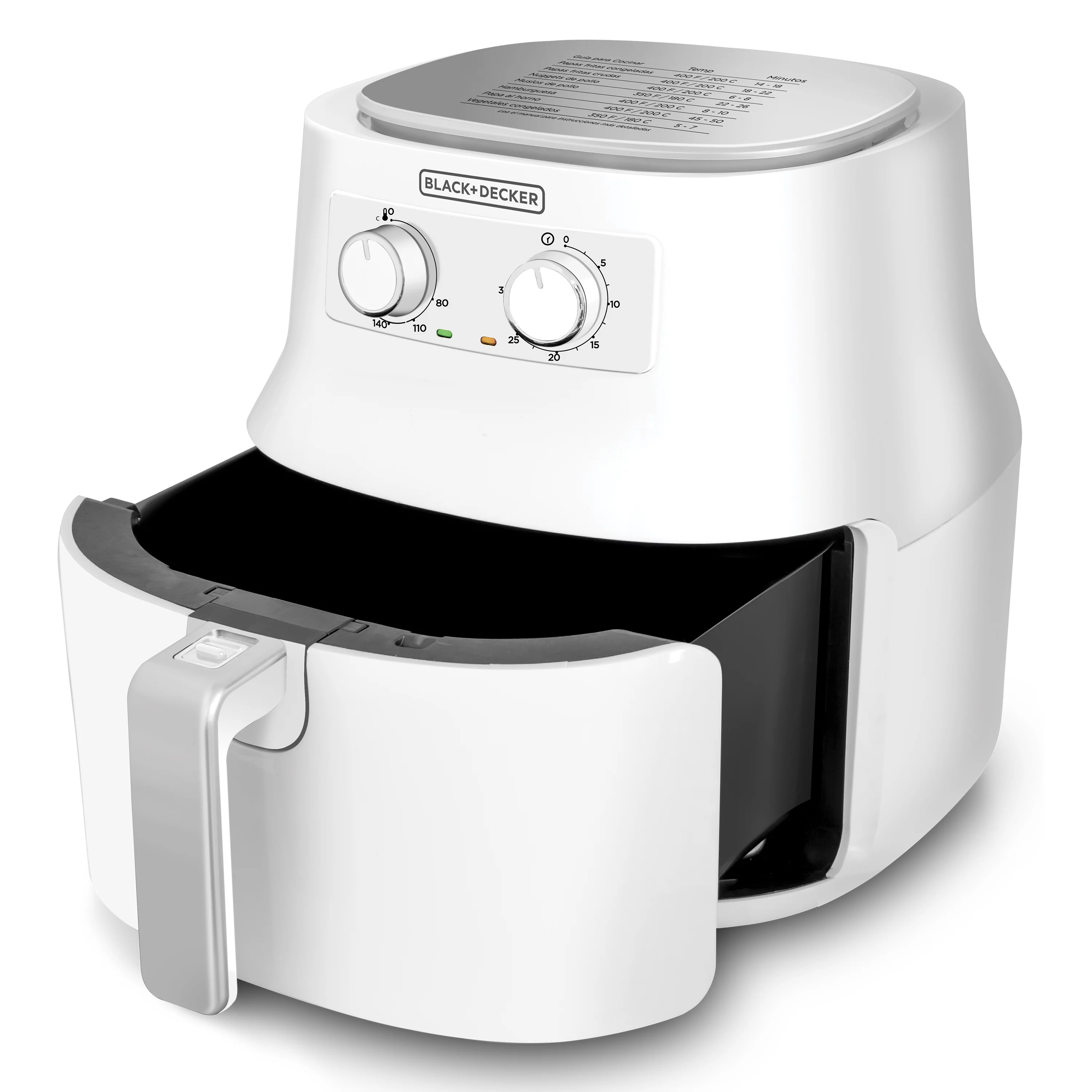 Black & Decker Bd 4 Liter White Airfryer