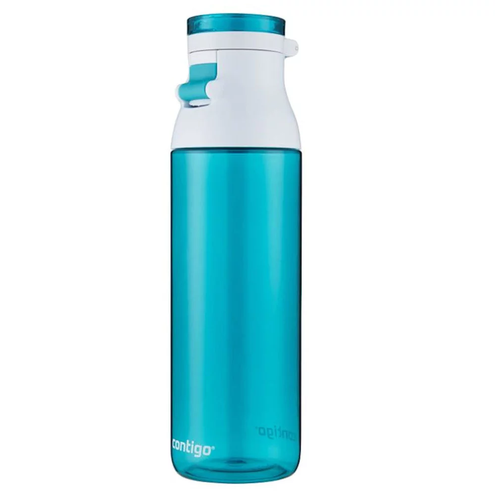 Contigo Jackson Water Bottles, 24oz, Vibrant Lilac/Turquoise Gem/Scuba, 3-Pack