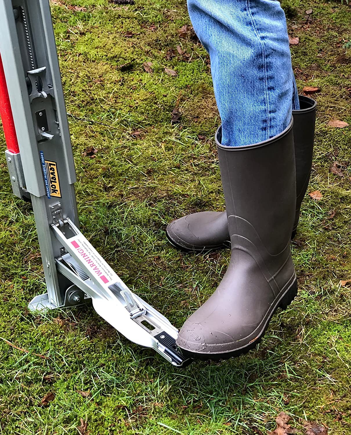 Levelok Supreme Extender Ladder Leveler with Stabilizer Arm Complete Kit